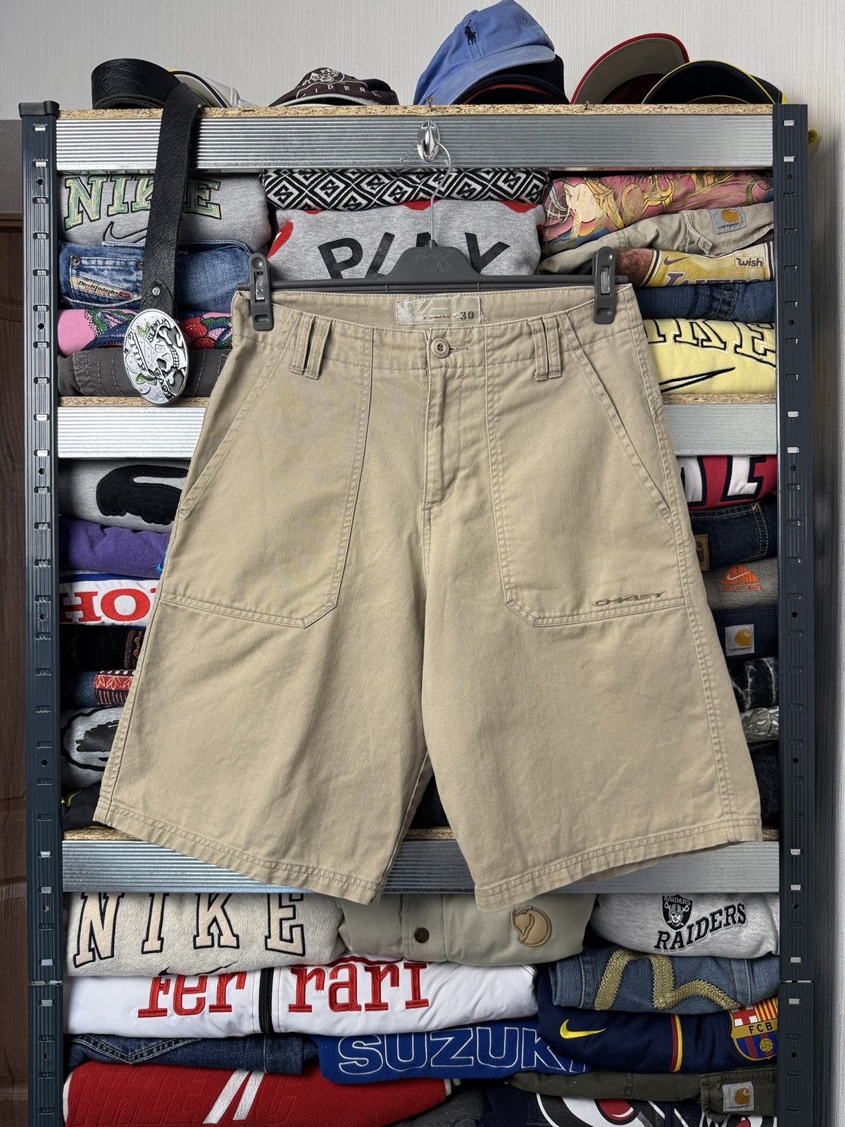 Oakley Vintage Oakley 00s Y2K Baggy Shorts Size US 30 / EU 46 - 1 Thumbnail