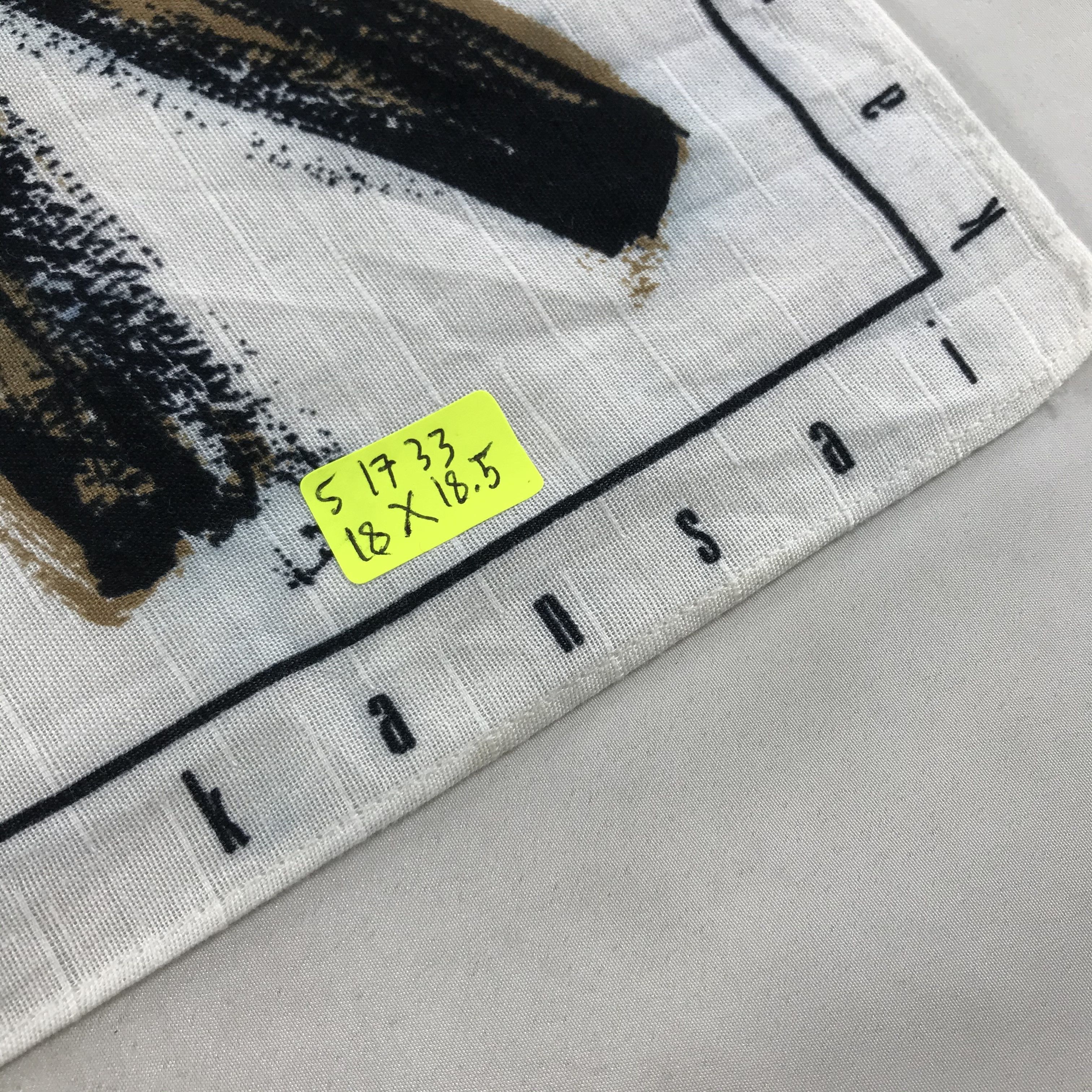 Kansai Yamamoto × Vintage Kansai Bandana / Handkerchief / Neckerchief - S1733 Size ONE SIZE - 5 Thumbnail