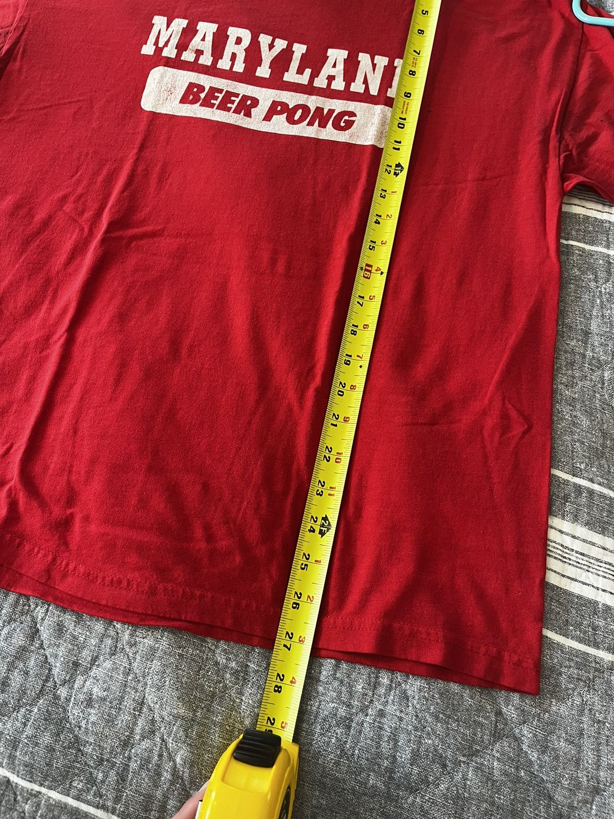 Vintage Maryland Beer Pong Red Tee Large Size US L / EU 52-54 / 3 - 6 Thumbnail