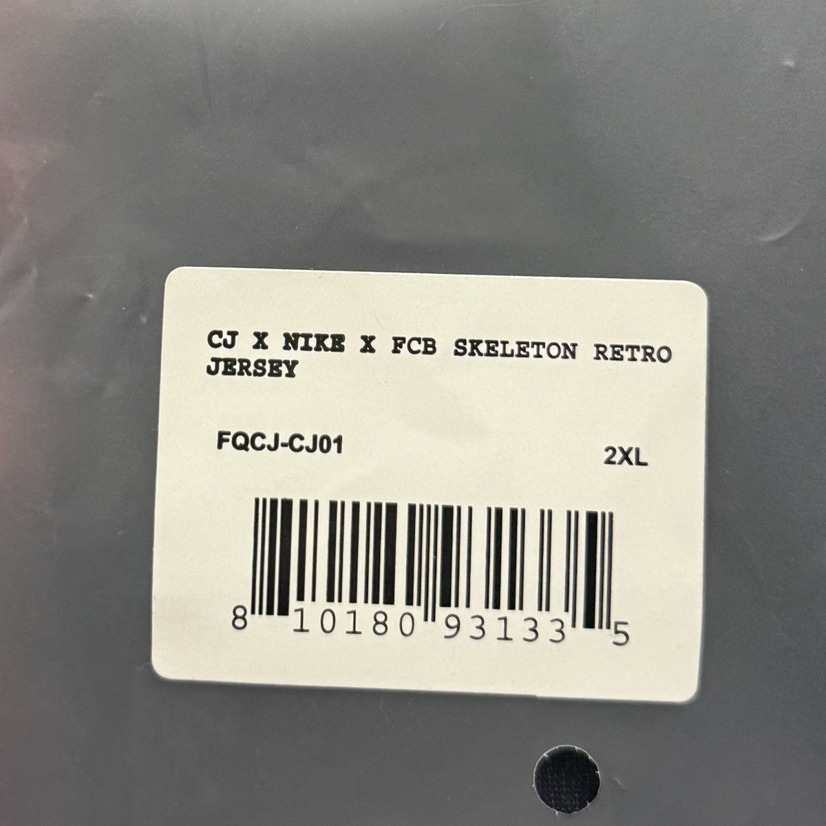 Nike × Travis Scott CACTUS JACK x NIKE x FC BARCELONA SKELETON Soccer Jersey Size US XXL / EU 58 / 5 - 9 Thumbnail