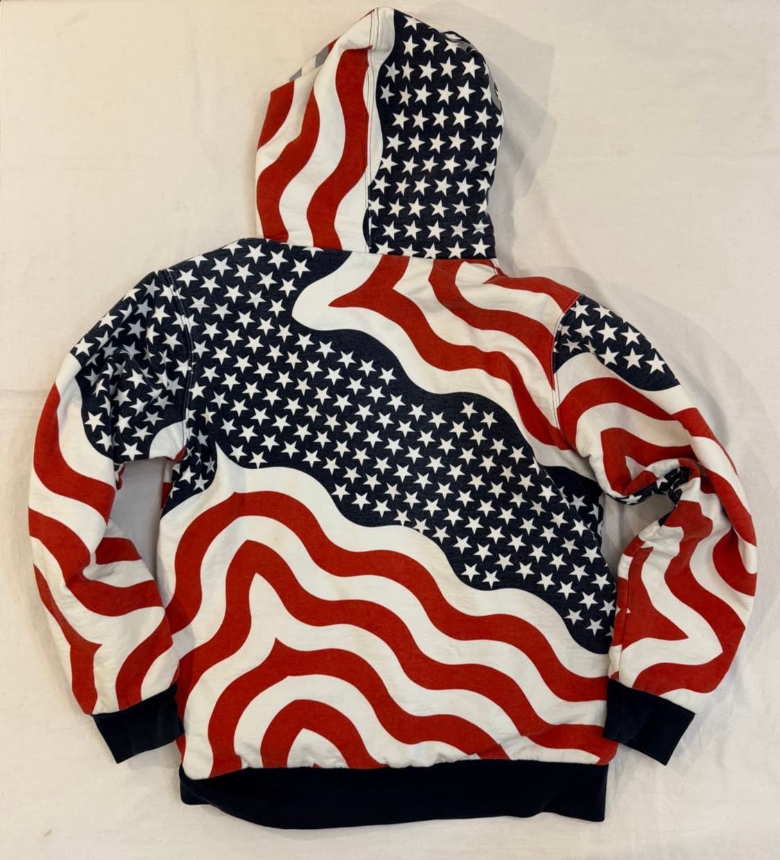 Supreme Supreme USA American Flag Reflective Zip Hoodie Size US L / EU 52-54 / 3 - 2 Thumbnail