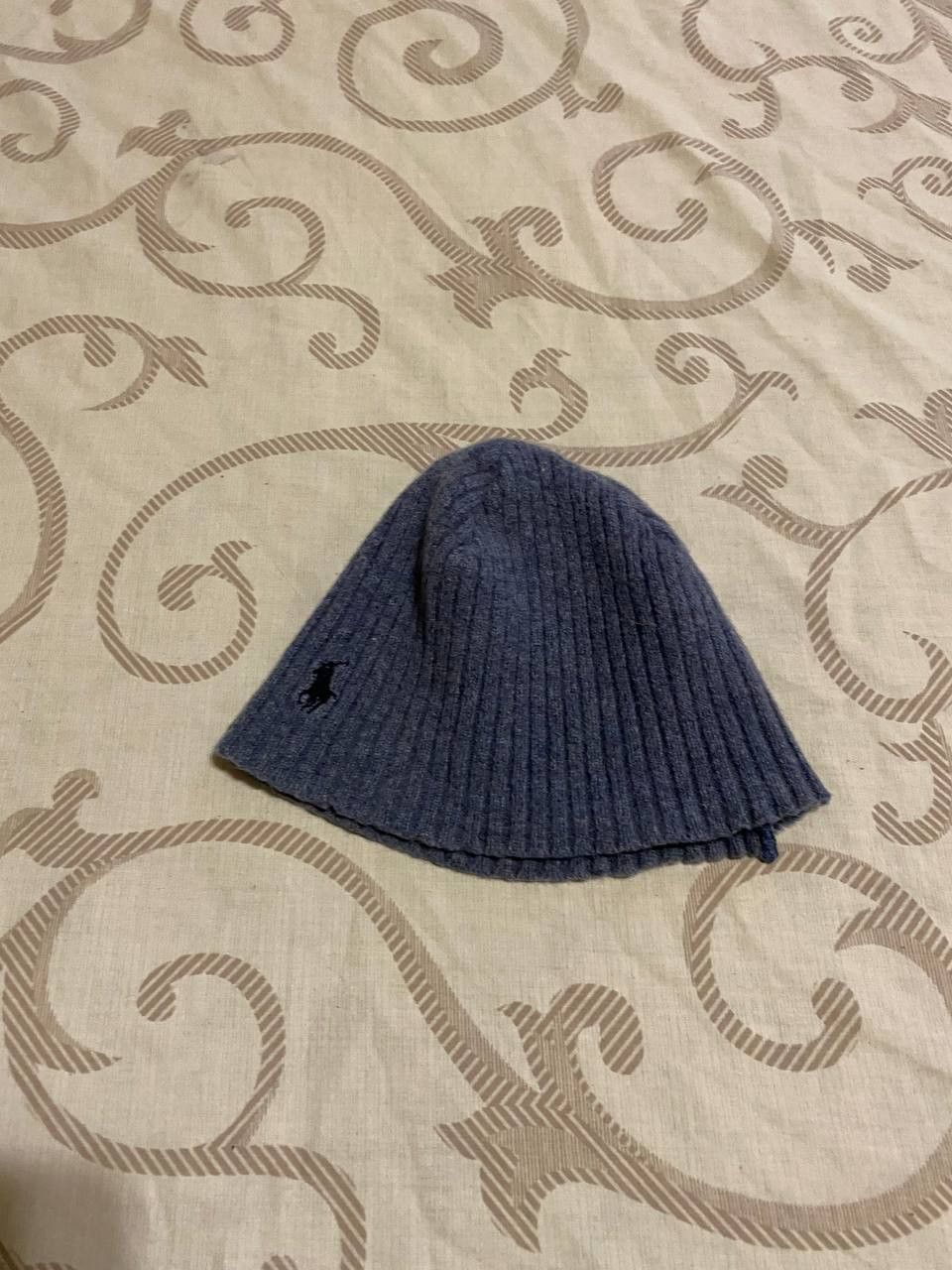 Polo Ralph Lauren Polo Ralph Lauren Ribbed Knit Beanie – Blue – One Size Size ONE SIZE - 1 Thumbnail