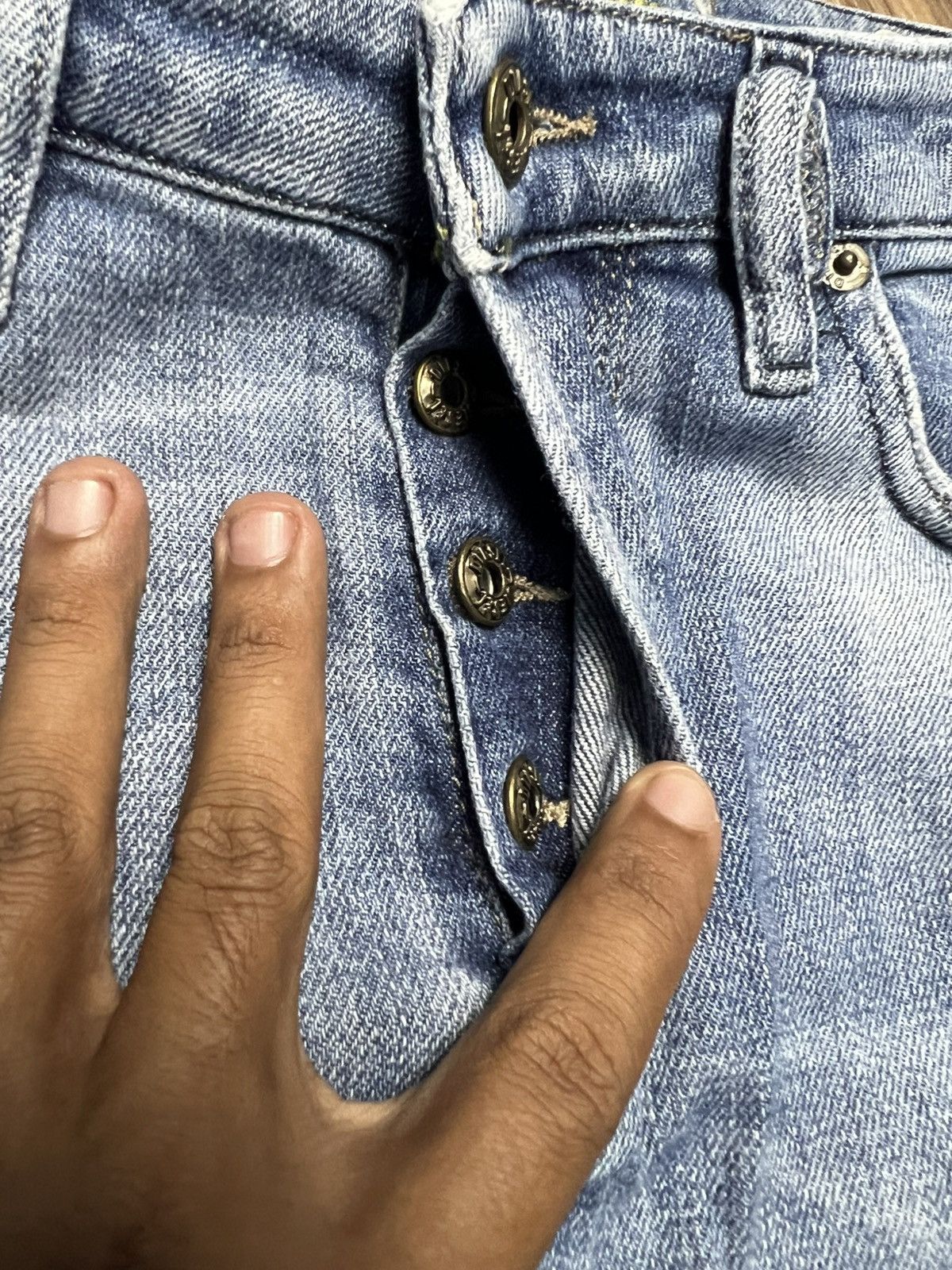 Diesel Diesel SIZZEE W23 L32 Jeans - Carpenter Stretch (43) Size 23" - 9 Thumbnail