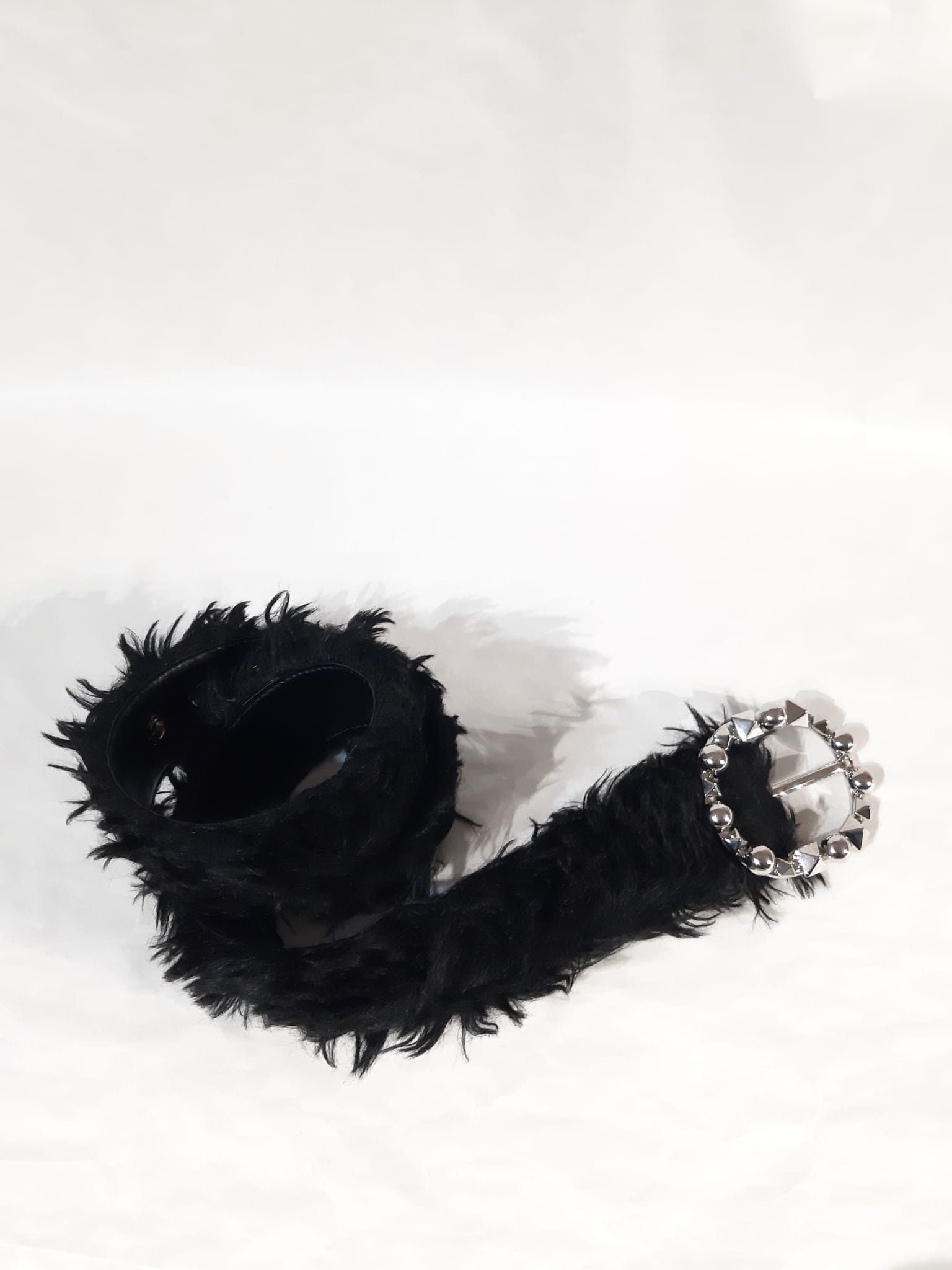 Miu Miu MiuMiu Mohair Fur Belt Size ONE SIZE - 1 Thumbnail