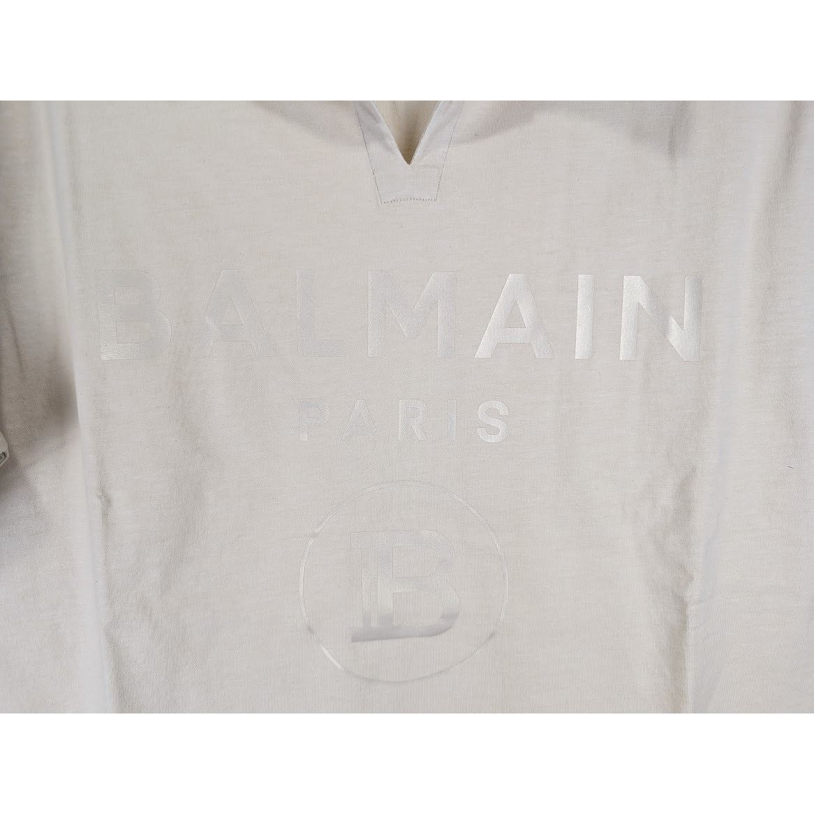 Balmain o1rshd1 Classic Polo in Beige Size US M / EU 48-50 / 2 - 4 Thumbnail