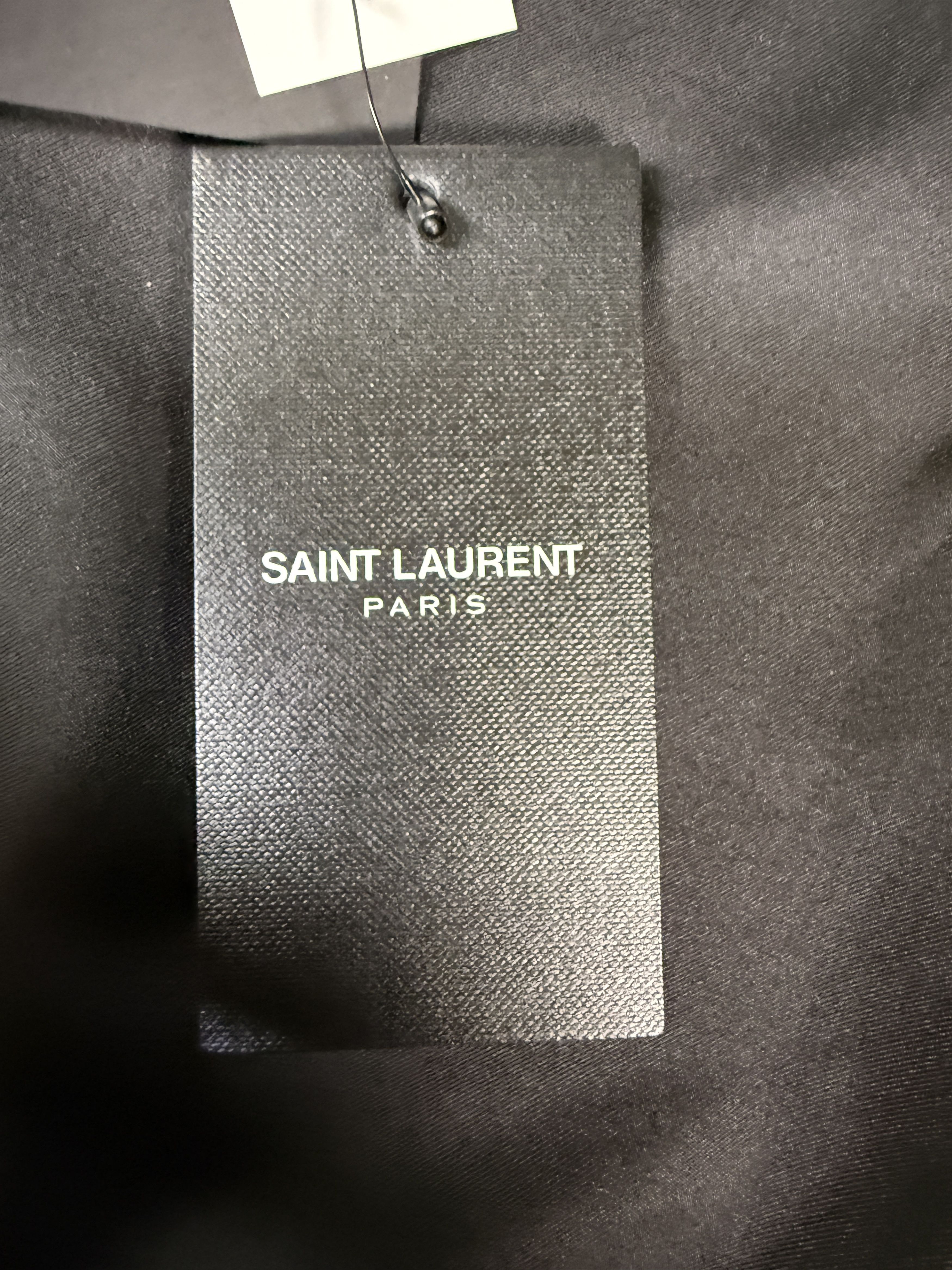 Saint Laurent Paris $3500 Saint Laurent Paris Wool Gabardine Jacket Size M / US 6-8 / IT 42-44 - 8 Thumbnail