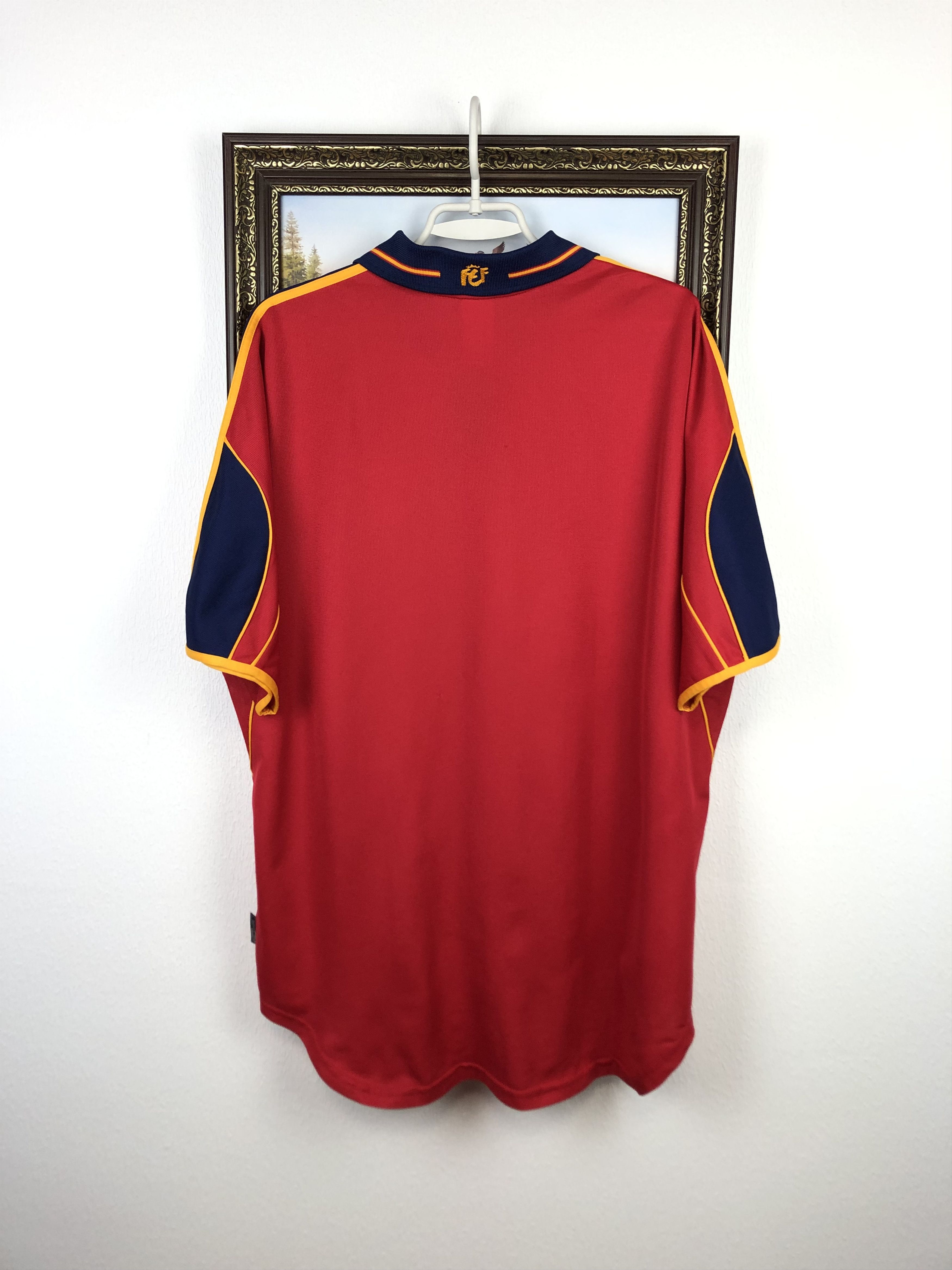 Adidas Spain football shirt Soccer Adidas Tee Trikot National Size US XL / EU 56 / 4 - 6 Thumbnail