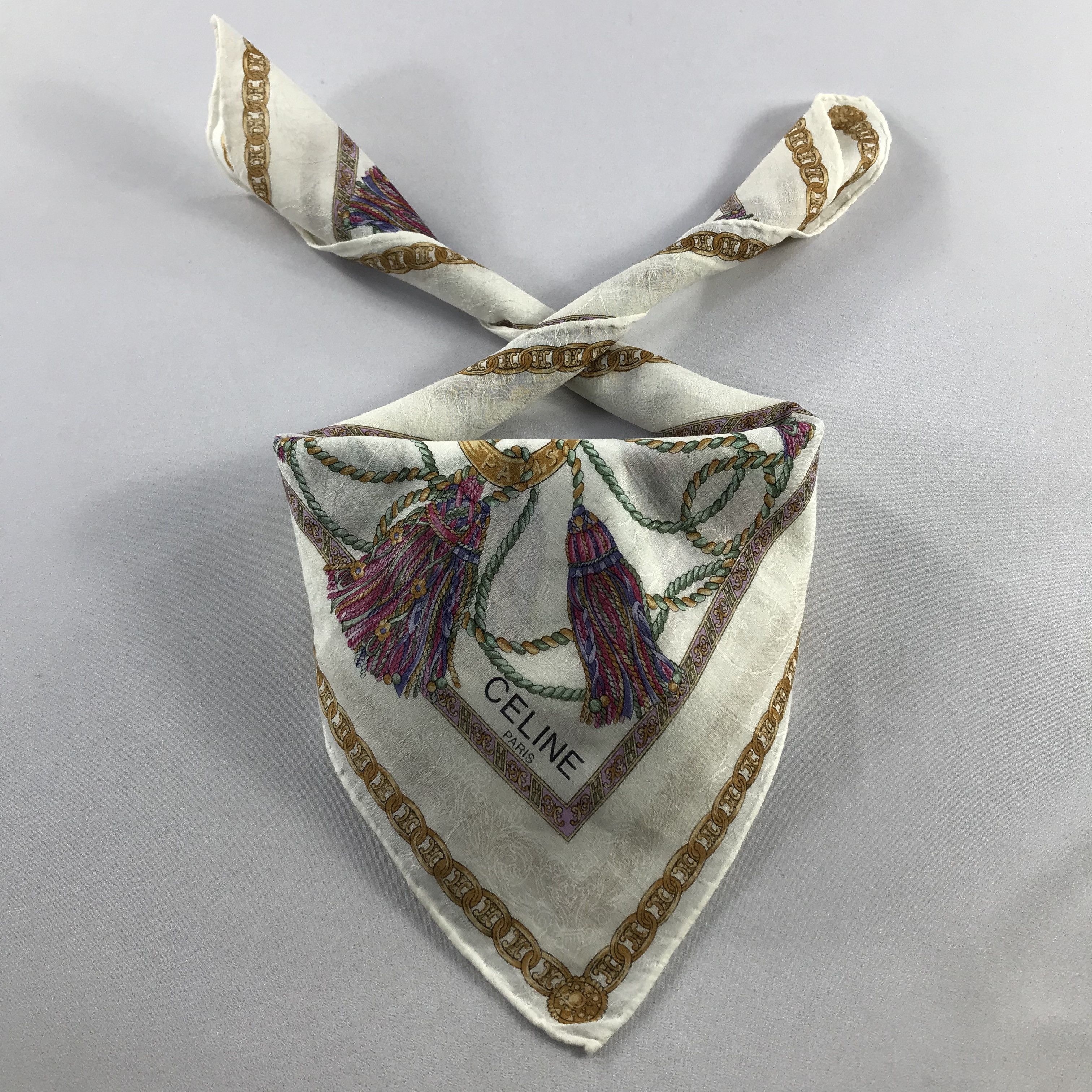 Celine Celine Handkerchief / Bandana / Neckerchief C530 Size ONE SIZE - 1 Thumbnail