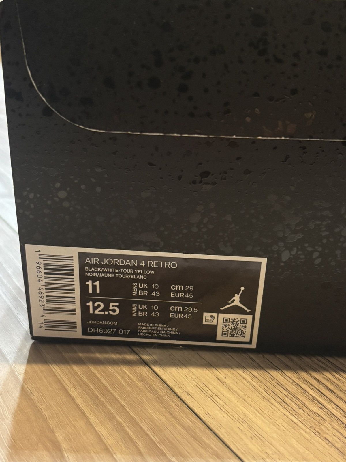 Nike Jordan 4 yellow thunder Size US 11 / EU 44 - 12 Thumbnail