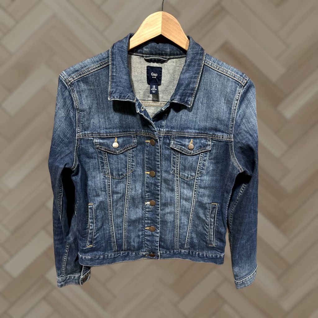 Gap Gap Denim Jacket Women Button Up Size M Size M / US 6-8 / IT 42-44 - 1 Thumbnail