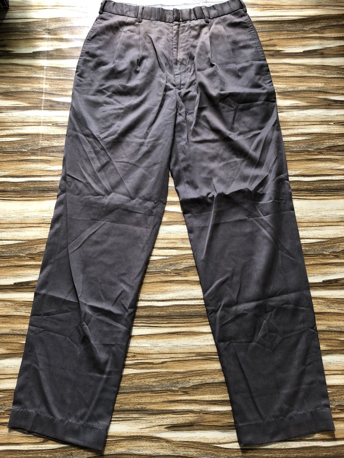 Vintage Balmain casual pant wide leg Ballon gabardine