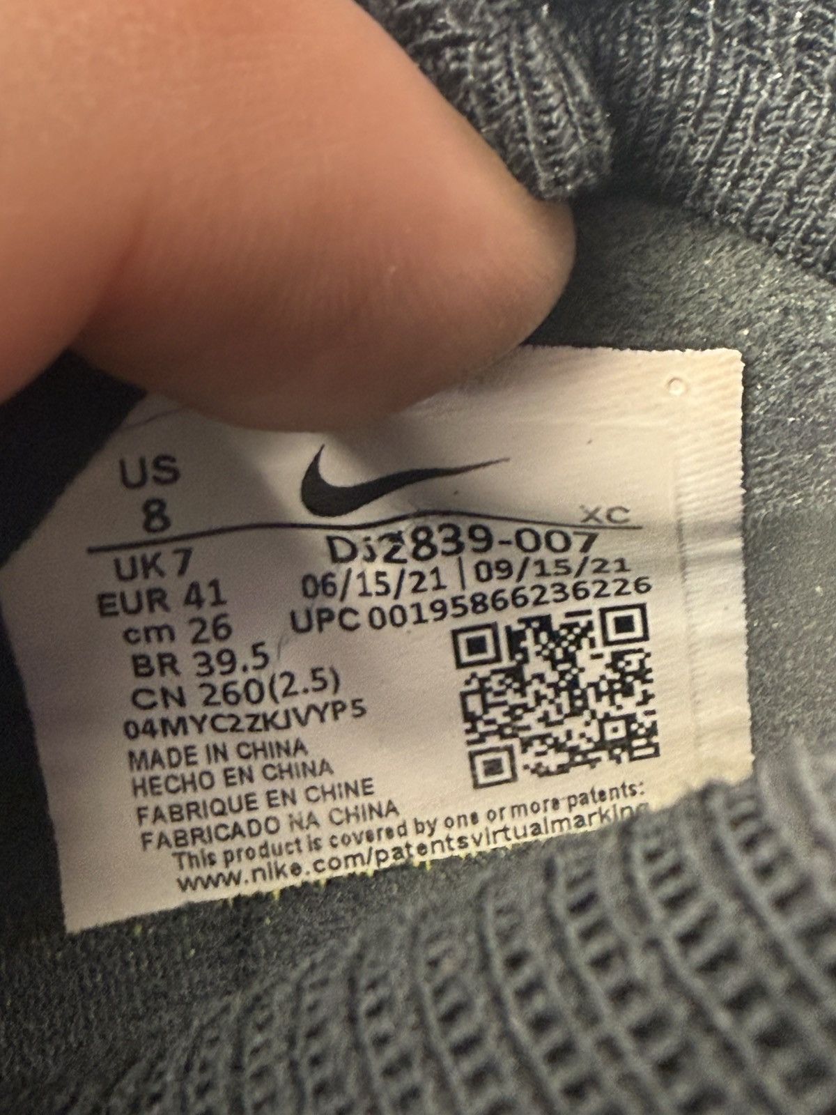 Nike Nike Superfly 8 Elite FG Cleats DJ2839-007 US8 UK7 EUR41 Size US 8 / EU 41 - 20 Thumbnail