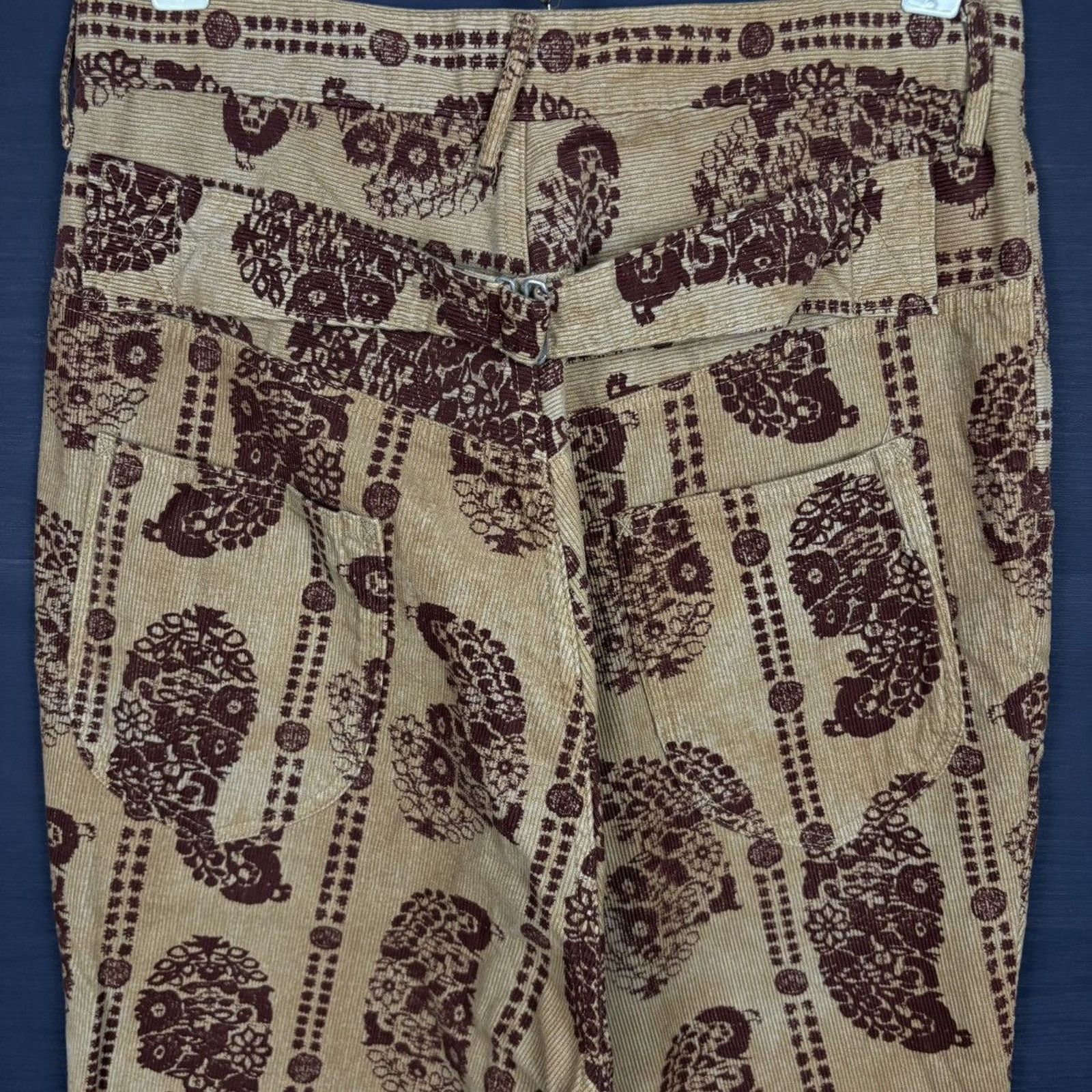 Japanese Brand × Kapital × Kapital Kountry 🇯🇵KAPITAL PAISLEY CORDUROY PANTS Size US 30 / EU 46 - 6 Thumbnail
