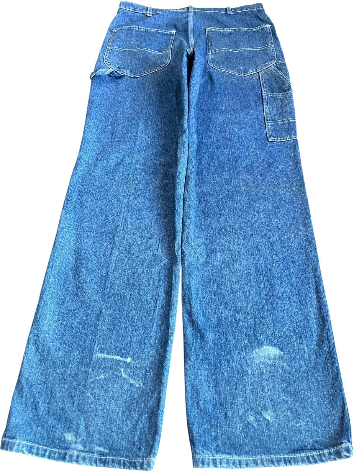 Fubu Vintage Japanese Brand Carpenter Workwear Baggy Jeans Size US 33 - 1 Thumbnail