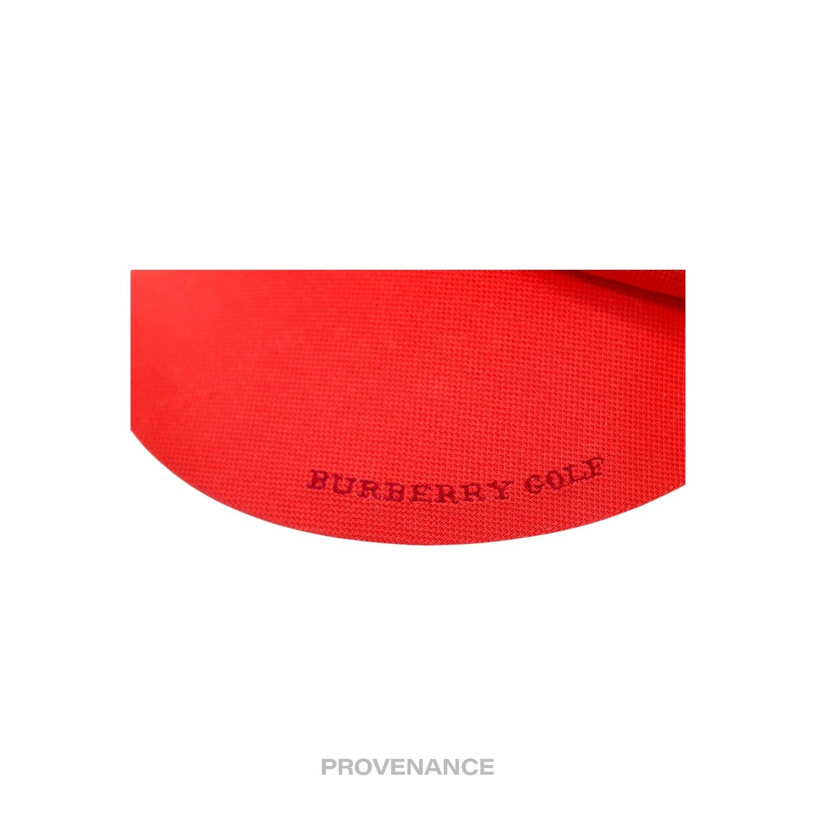 Burberry 🔴 Burberry Golf Visor - Nova Check Red Size ONE SIZE - 6 Thumbnail