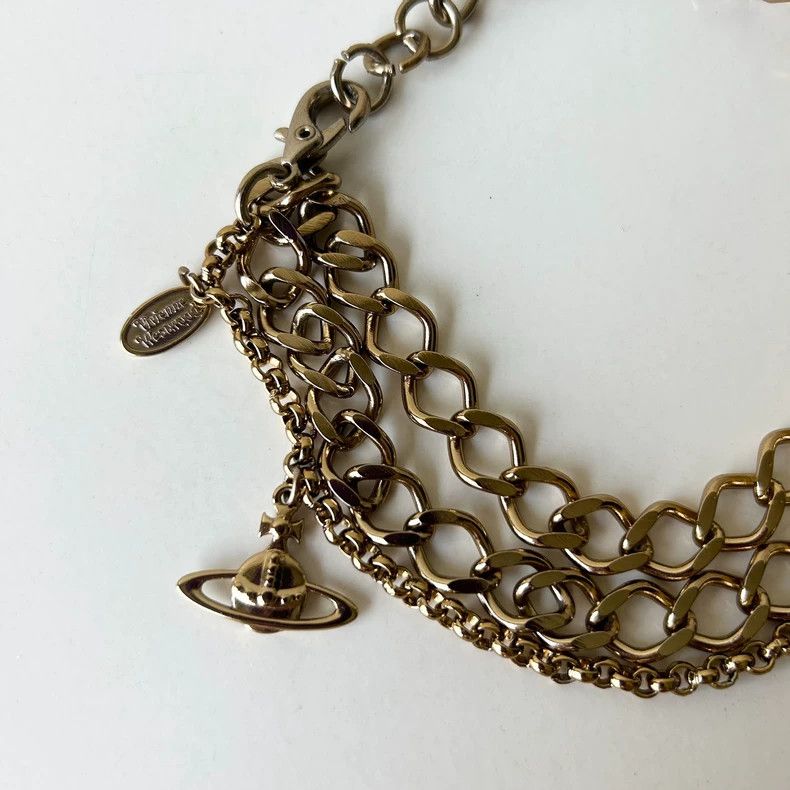 Vivienne Westwood Vivienne Westwood Let It Rock: Vintage Earthly Chain Brace Size ONE SIZE - 4 Thumbnail