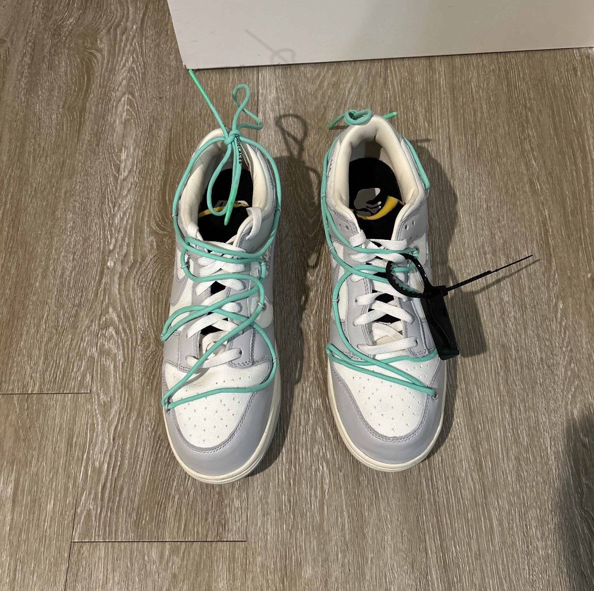 Nike × Off-White × Virgil Abloh Off-White x Dunk Low ‘Lot 04 of 50’ Size US 12 / EU 45 - 3 Thumbnail