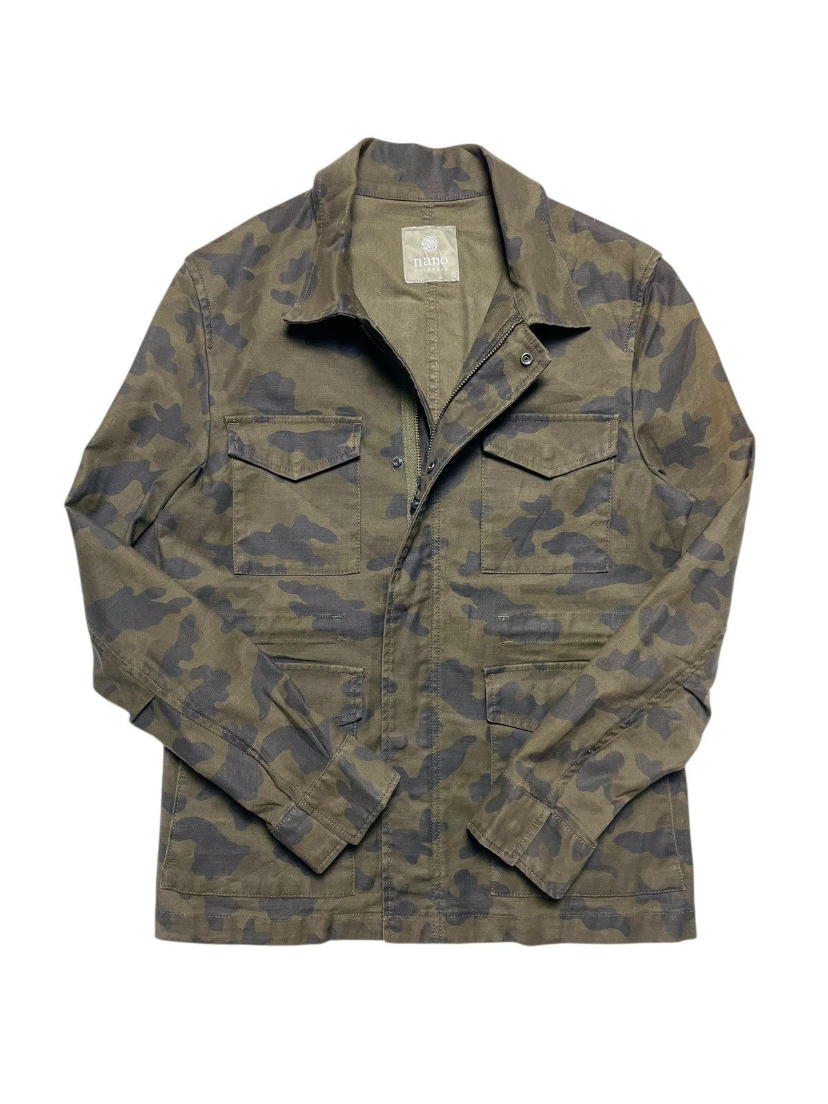 NANO universe 2000’s Nano Universe - Camo Pattern Work Jacket Size US S / EU 44-46 / 1 - 5 Thumbnail