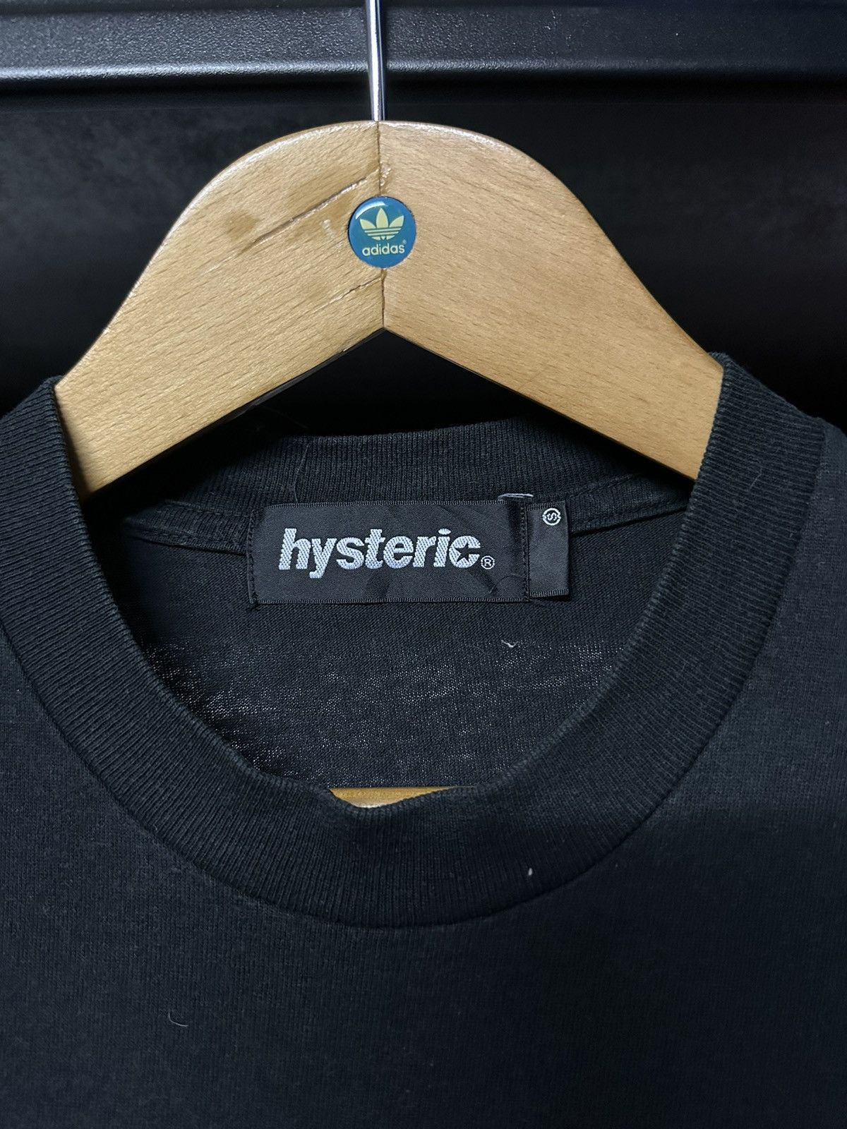Hysteric Glamour × Japanese Brand × Vintage Vintage Hysteric Glamour Hot Damn Nekad Girl Faded Tee Size US S / EU 44-46 / 1 - 7 Thumbnail