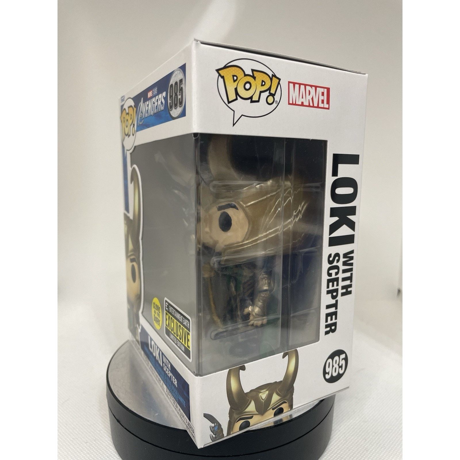Marvel Comics Funko Pop! Loki - Entertainment Earth (Exclusive) #985 - NM Size ONE SIZE - 2 Thumbnail