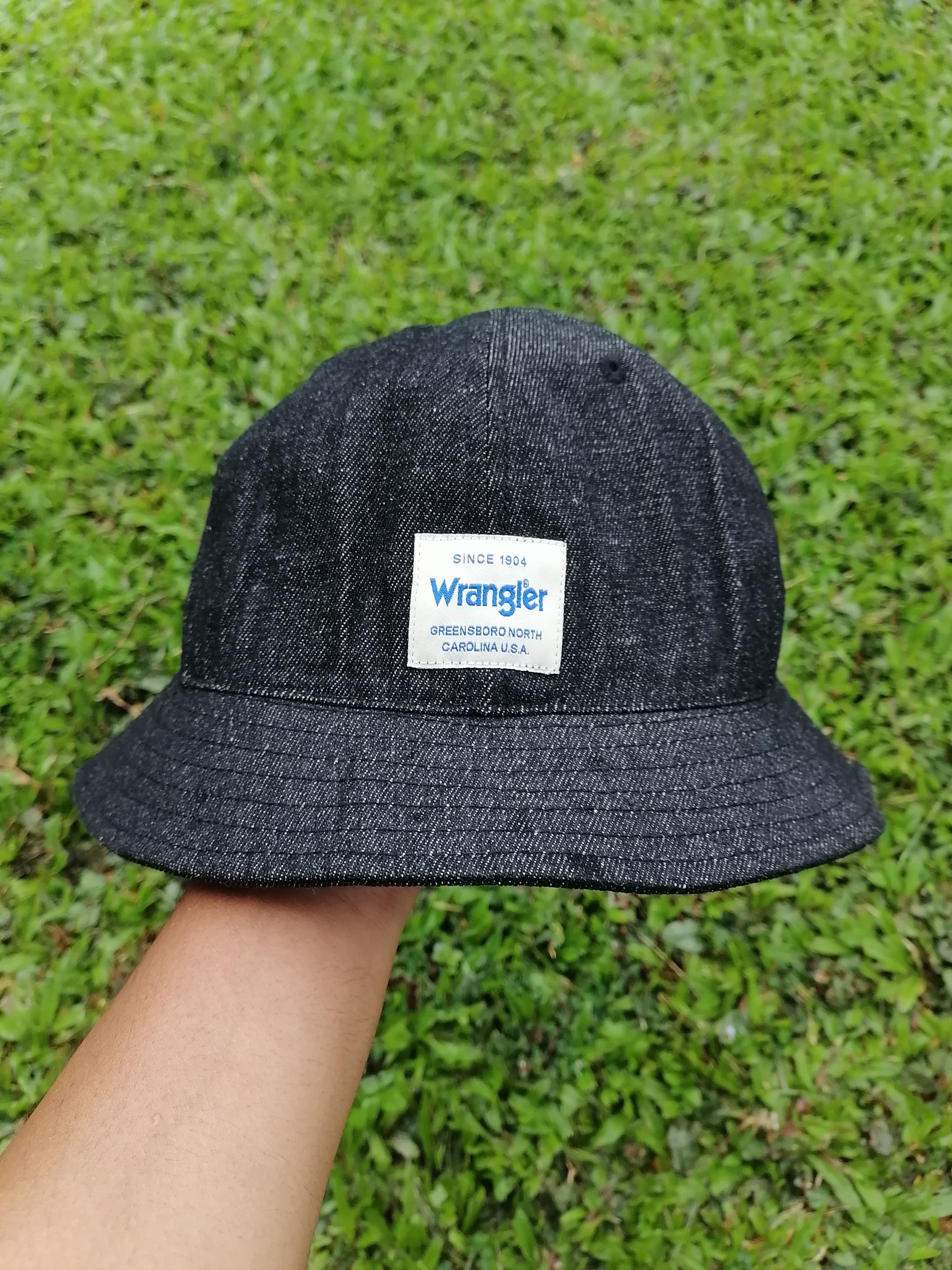 Denim & Co. × Japanese Brand × Wrangler Wrangler Denim Bucket Hats Size ONE SIZE - 2 Thumbnail