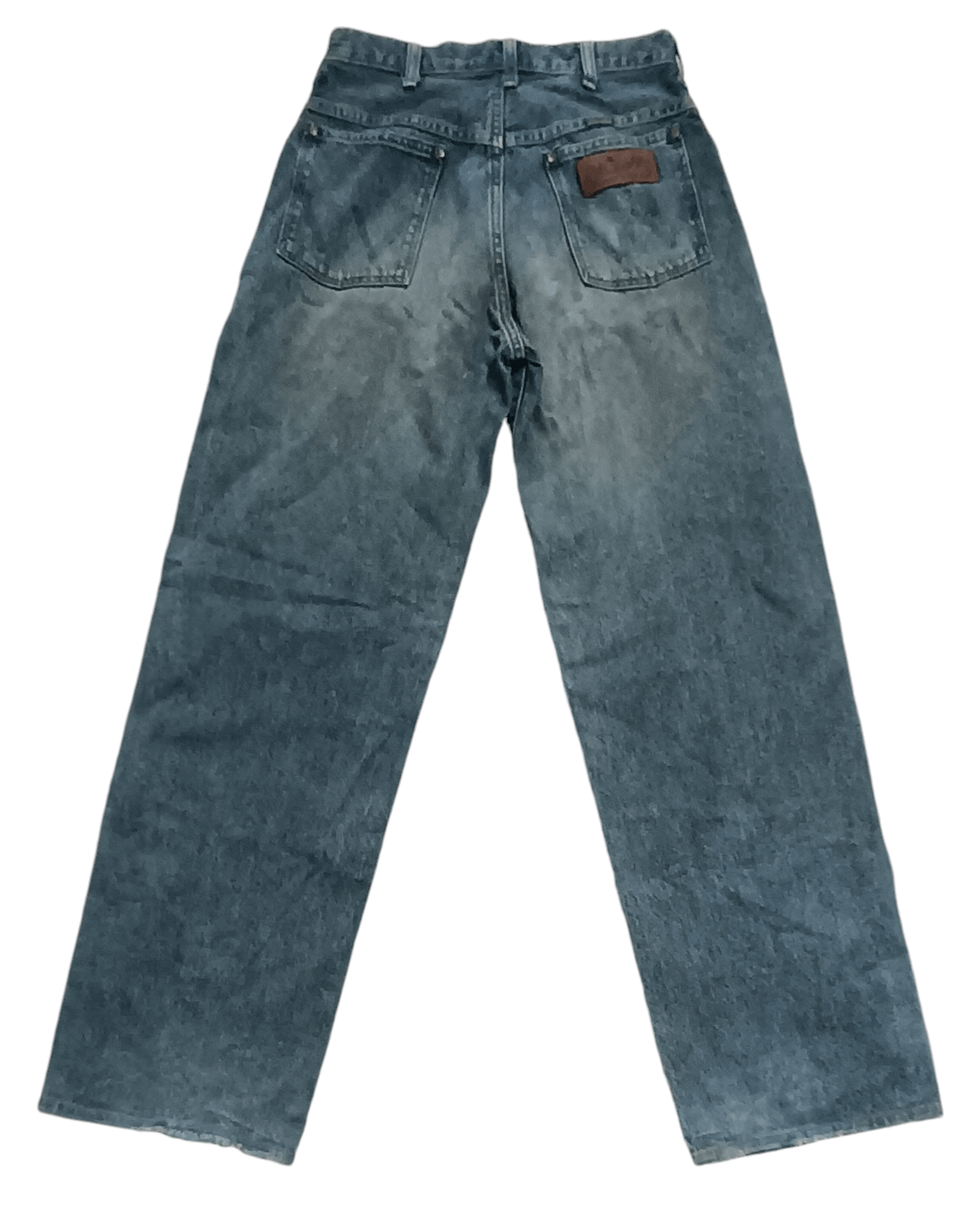 Wrangler VINTAGE WRANGLER BAGGY SELVEDGE MUD WASH JEANS Size US 29 - 6 Thumbnail