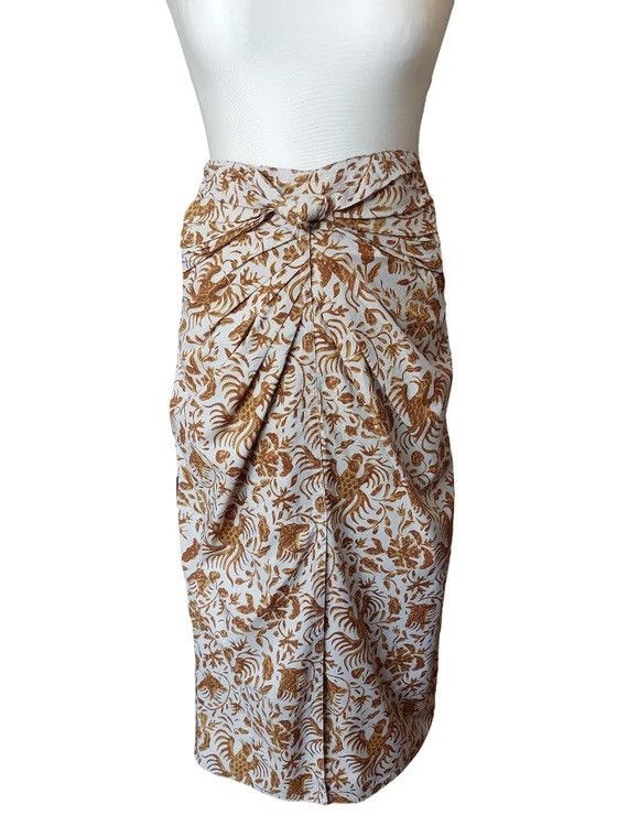 Jil Sander × Vintage Vintage Jil Sander West Germany Skirt Animal Pattern Size 27" / US 4 / IT 40 - 1 Thumbnail