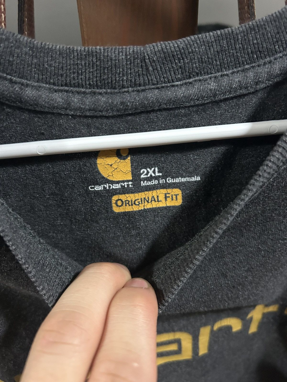 Carhartt Vintage Carhartt T-shirt Size US XXL / EU 58 / 5 - 3 Thumbnail
