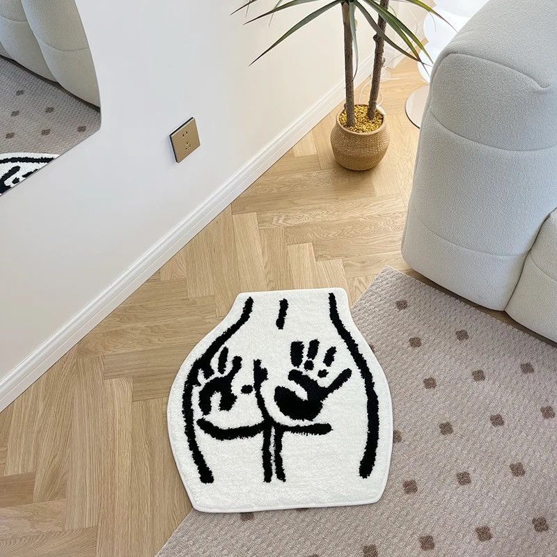 Vintage Ass Butt Carpet Soft Tufted Rug Size ONE SIZE - 5 Thumbnail