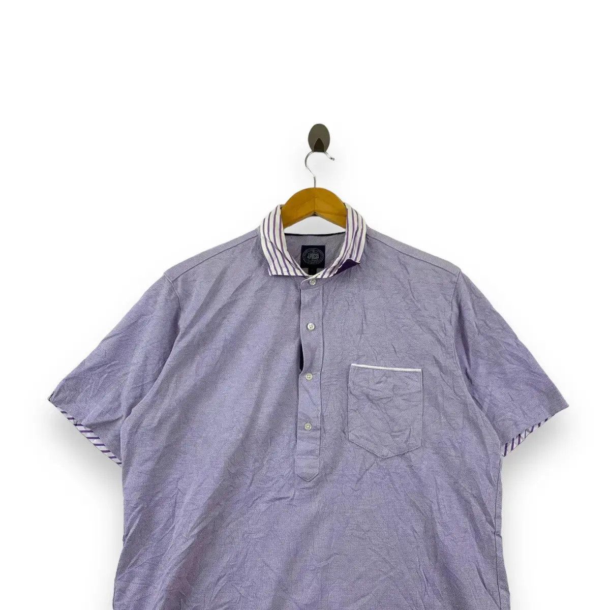 J. Press Vintage J.PRESS PRINCETON CAMBRIDGE Pocket Polo Tee Shirt Size US XL / EU 56 / 4 - 2 Thumbnail