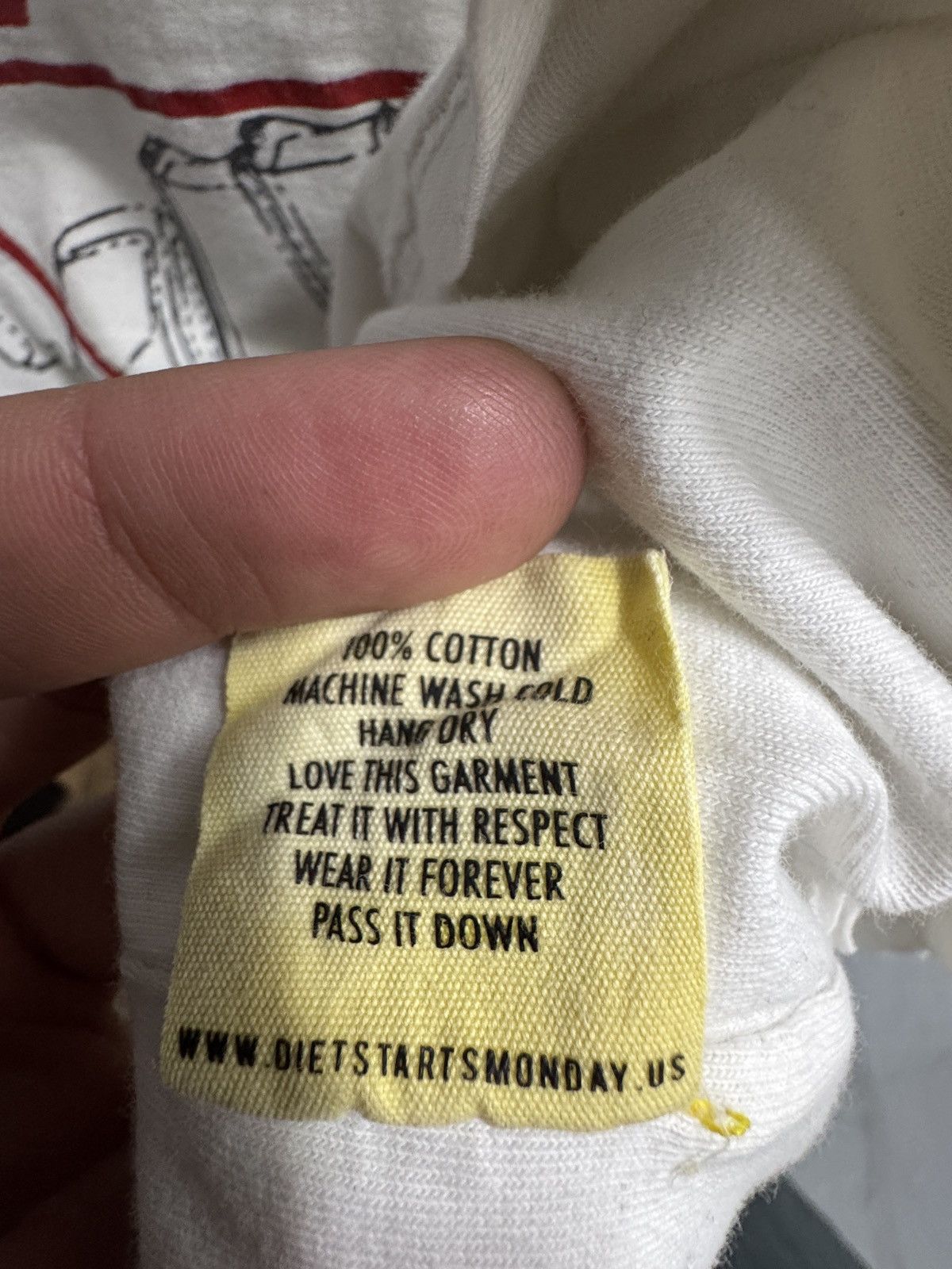 Diet Starts Monday Diet starts monday tee Size US L / EU 52-54 / 3 - 4 Thumbnail