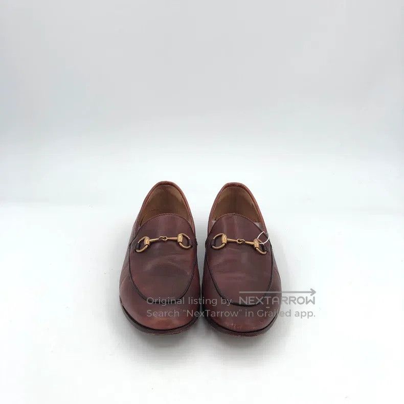 Gucci Gucci Dark brown horse buckle casual loafers Size US 6.5 / IT 36.5 - 3 Thumbnail