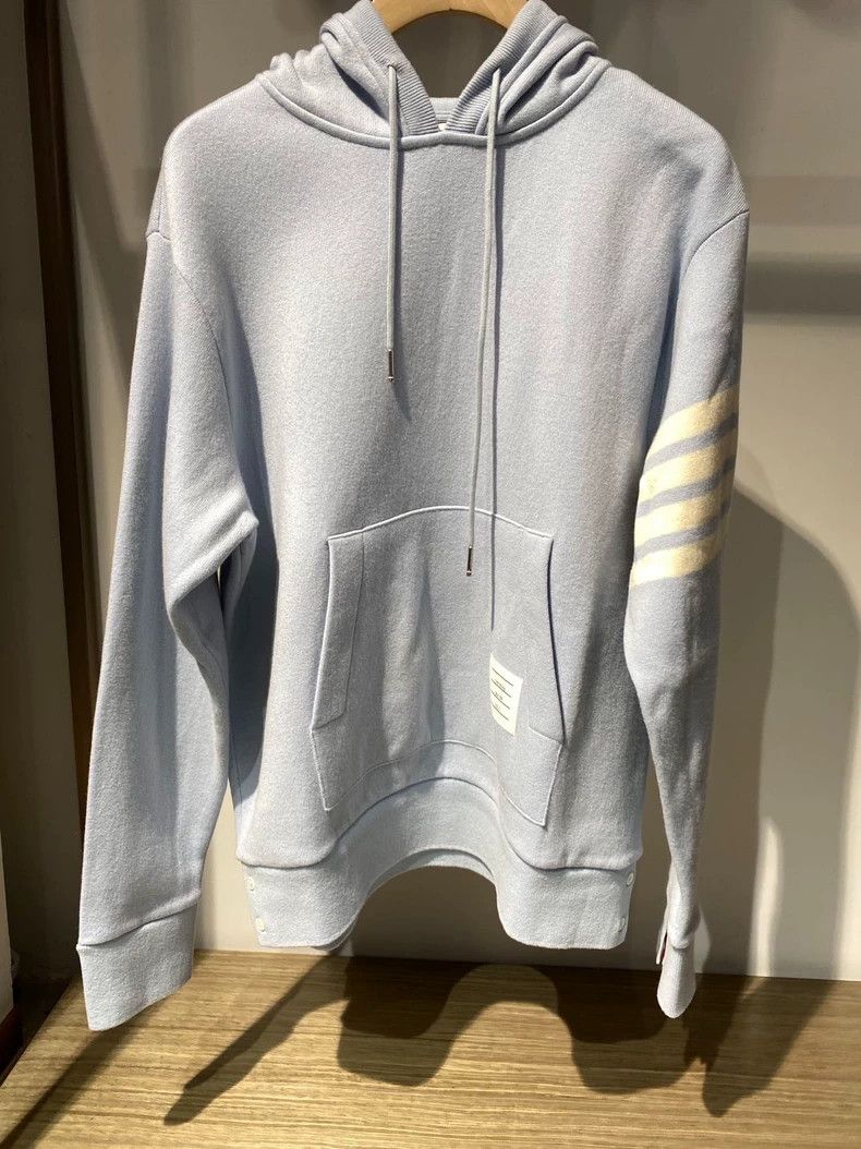 Thom Browne Thom Browne Knit hoodie Size US L / EU 52-54 / 3 - 6 Thumbnail