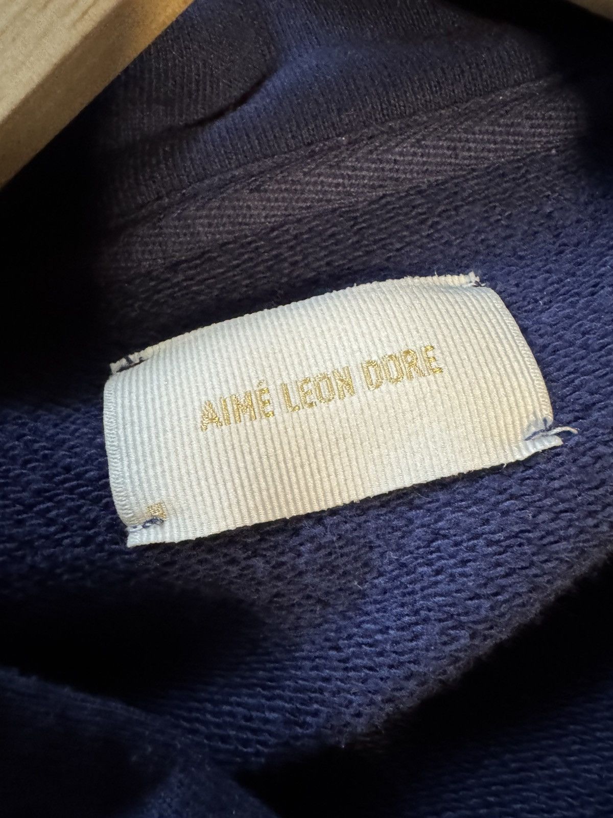 Aime Leon Dore Aimé Leon Dore Navy Kanga Hoodie Size US M / EU 48-50 / 2 - 5 Thumbnail