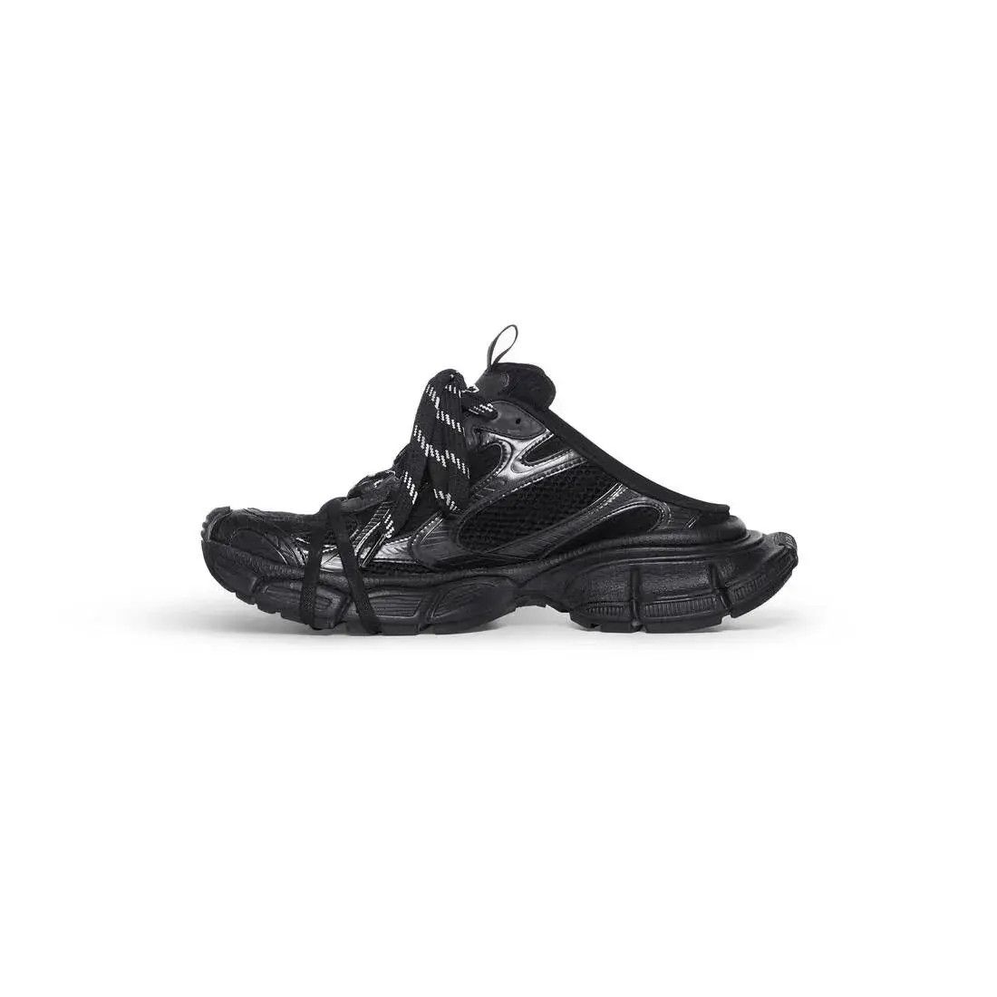 Balenciaga o1s1wg110426 3XL Mules in Black Size US 6 / IT 36 - 3 Thumbnail