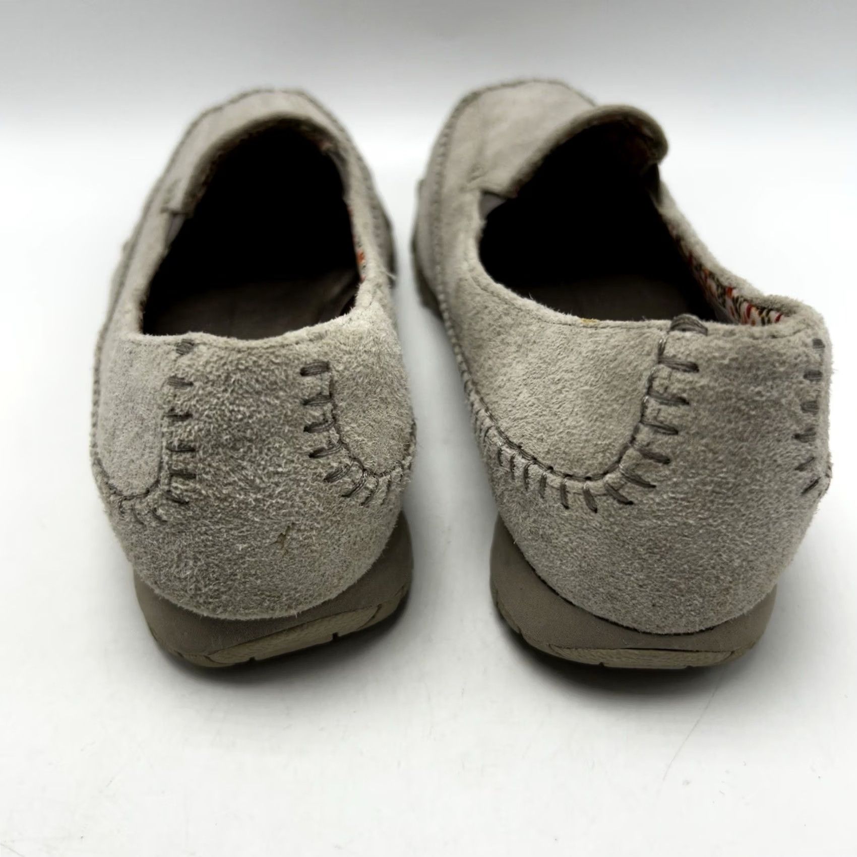 SKECHERS Skechers Loafers Womens 9 Beige Suede Slip On Memory Foam Casual Relaxed Fit Size US 9 / IT 39 - 5 Thumbnail