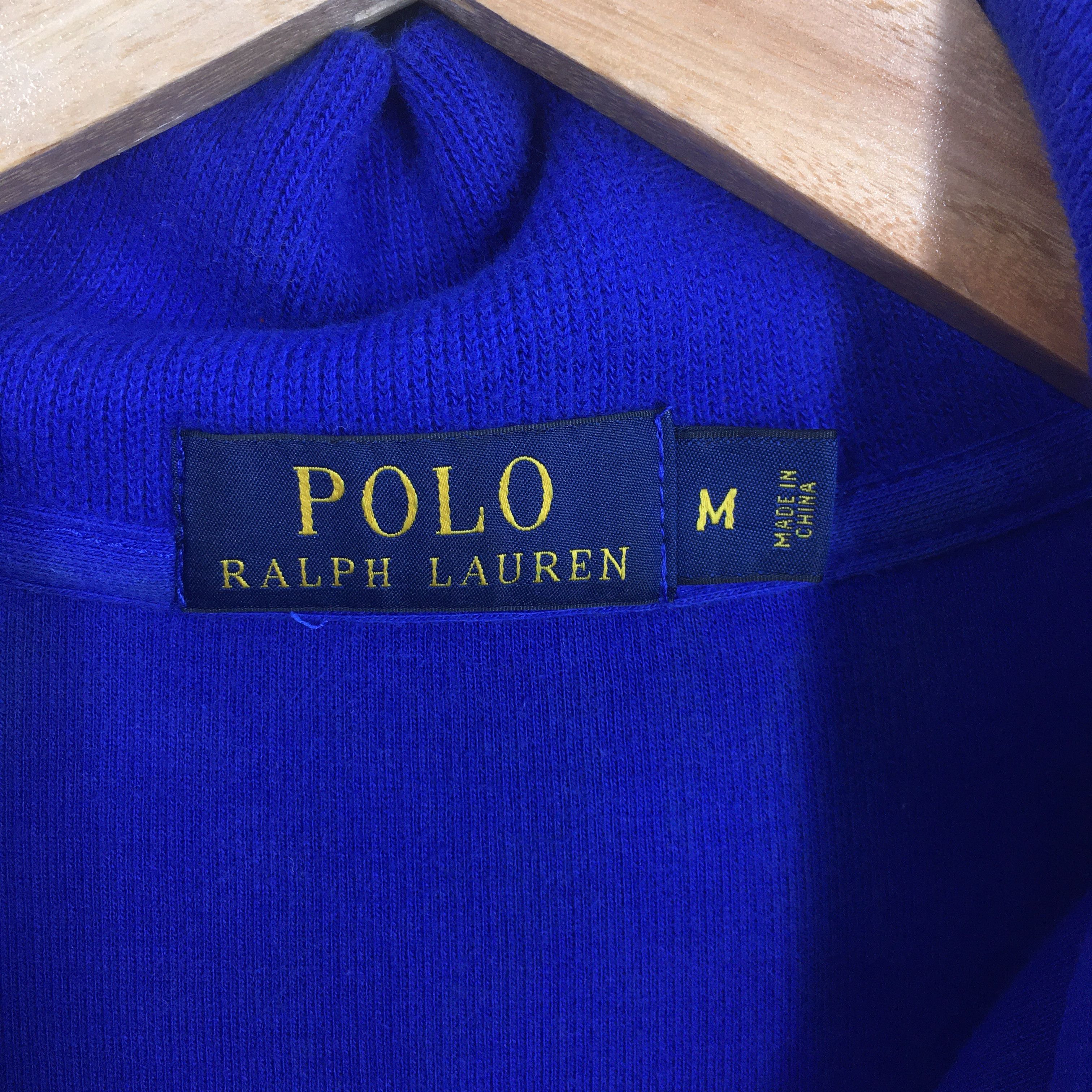 Polo Ralph Lauren × RRL Ralph Lauren × Ralph Lauren Vintage Polo Golf Ralph Lauren Blue Sweatshirt Medium Size US M / EU 48-50 / 2 - 5 Thumbnail