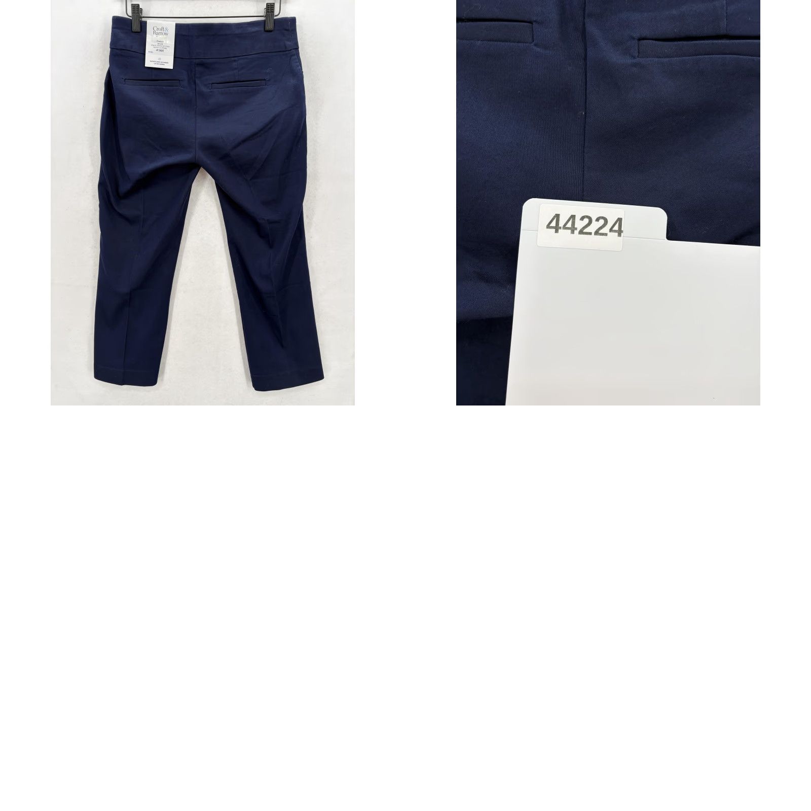 Croft & Barrow Croft & Barrow Pants Womens 4P Short Navy Effortless Stretch Bootcut Comfort NWT Size 27" / US 4 / IT 40 - 10 Thumbnail