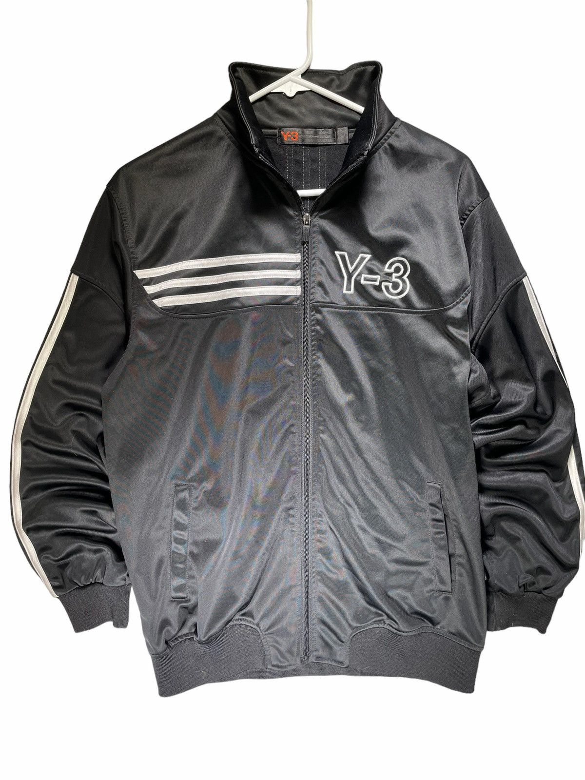 image of Yoji Yamamoto X Adidas Jacket in Black White, Men's (Size Large)