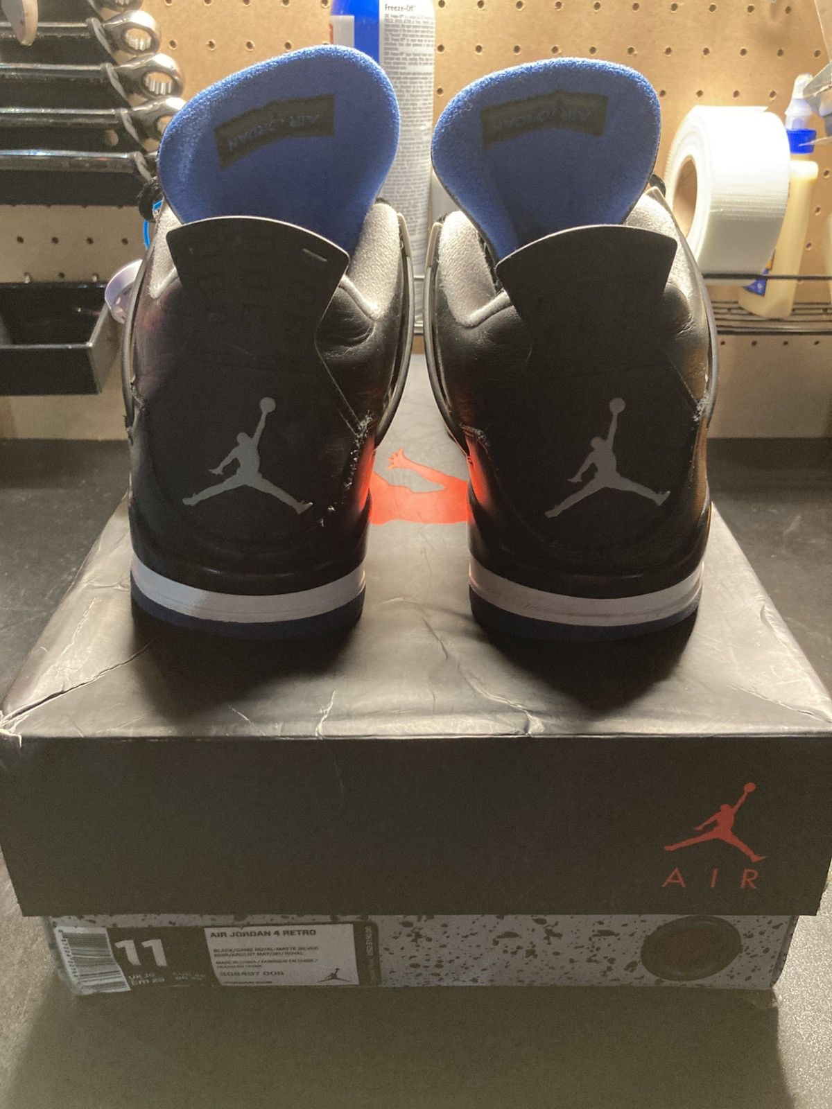 Jordan Brand Air Jordan retro 4 reverse Motorsport Size US 11 / EU 44 - 4 Thumbnail