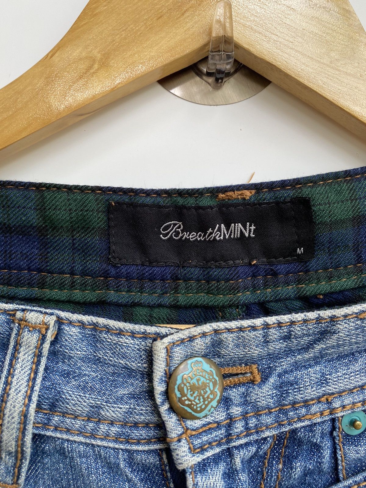 Japanese Brand × Vintage ✅️Vtg Breathmint Double Waist Rare Size US 31 - 12 Thumbnail