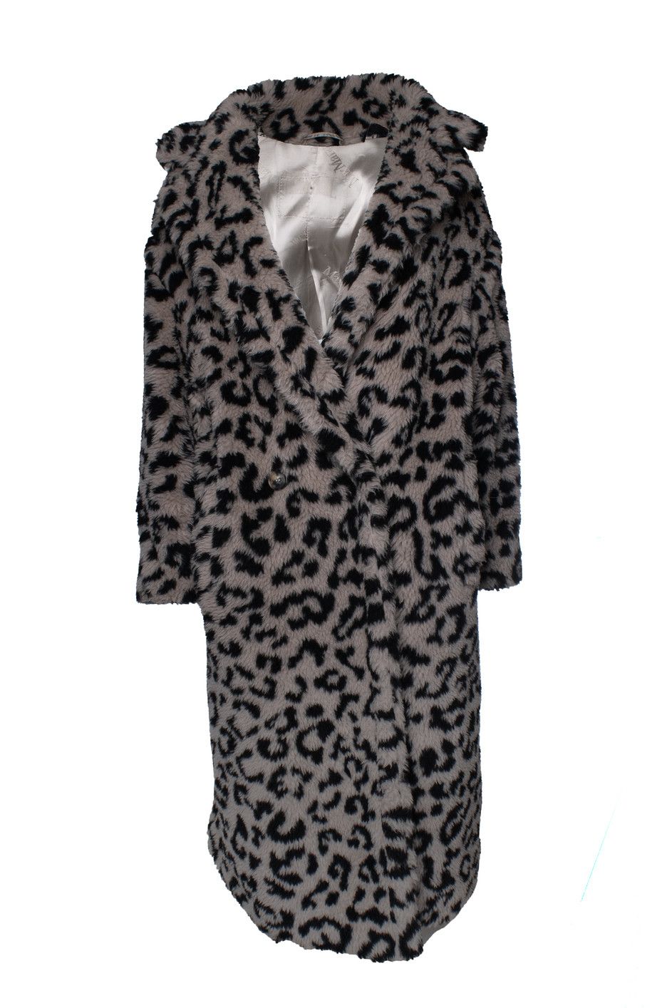 Max Mara Max Mara, Leopard printed teddy coat Size S / US 4 / IT 40 - 1 Thumbnail