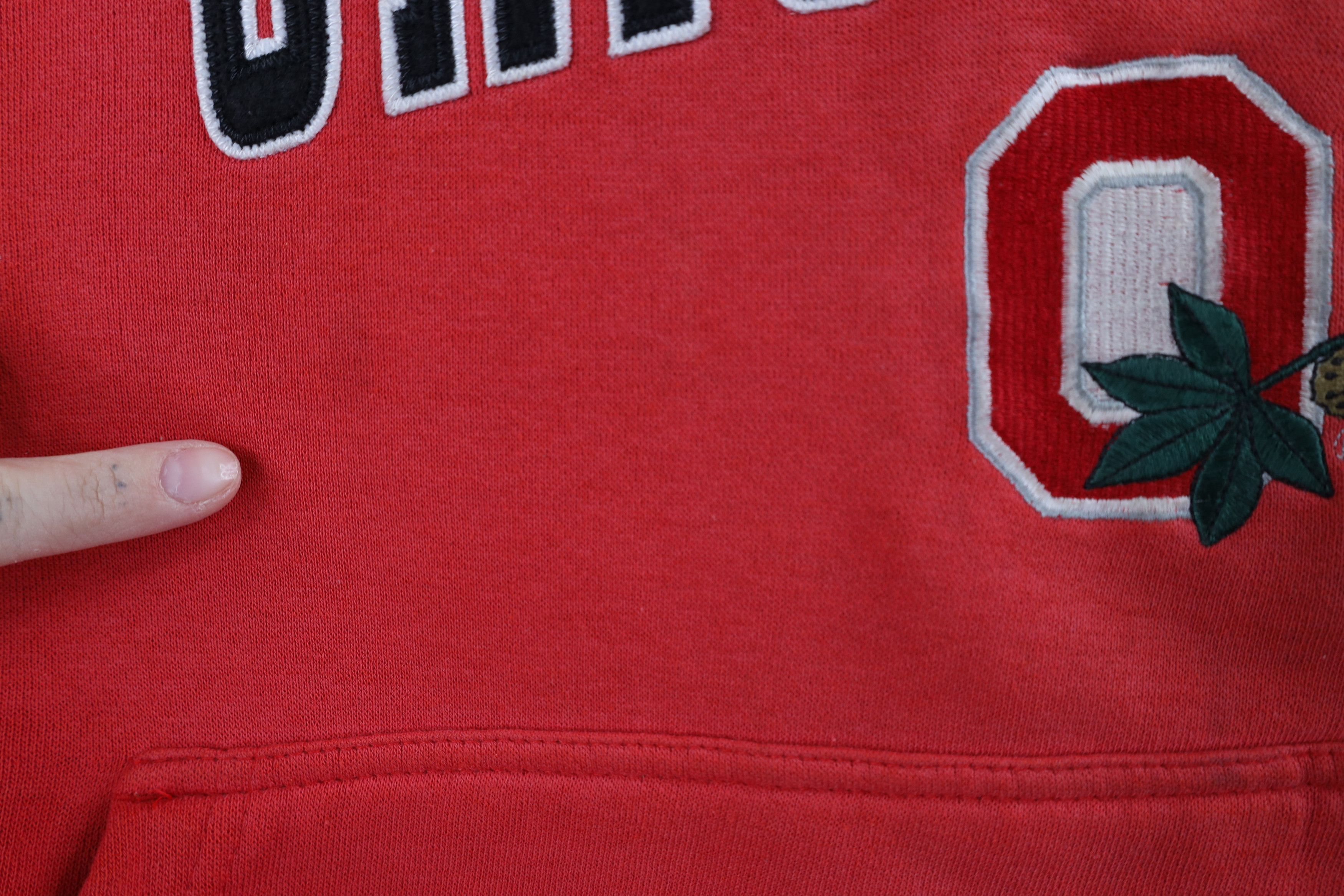 Vintage Vintage Spell Out Ohio State University Hoodie Sweatshirt Size US M / EU 48-50 / 2 - 5 Thumbnail
