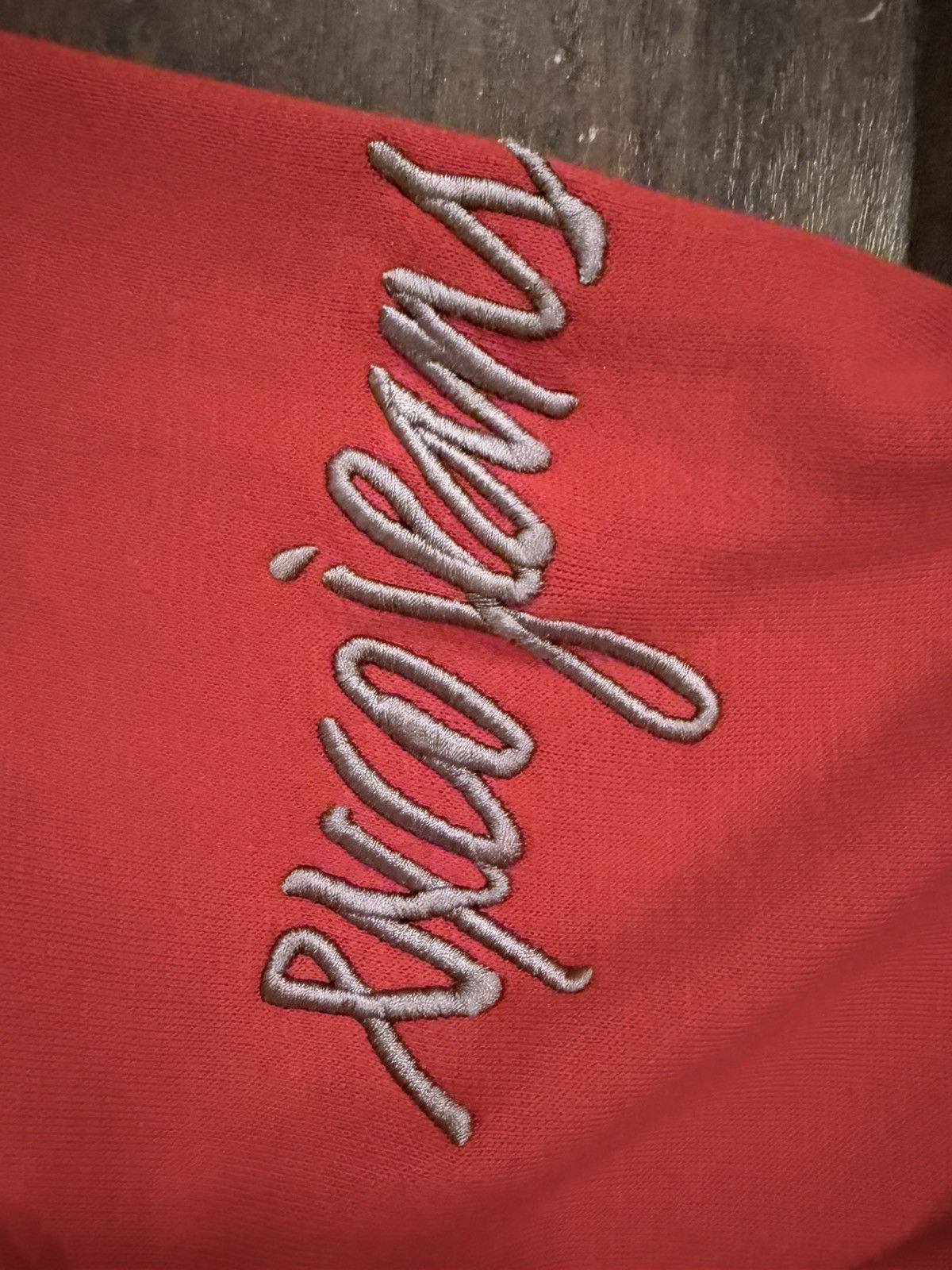 Other Y2K Exco Jeans Gray & Red Baggy Embroidered Hip Hop Hoodie Size US M / EU 48-50 / 2 - 4 Thumbnail