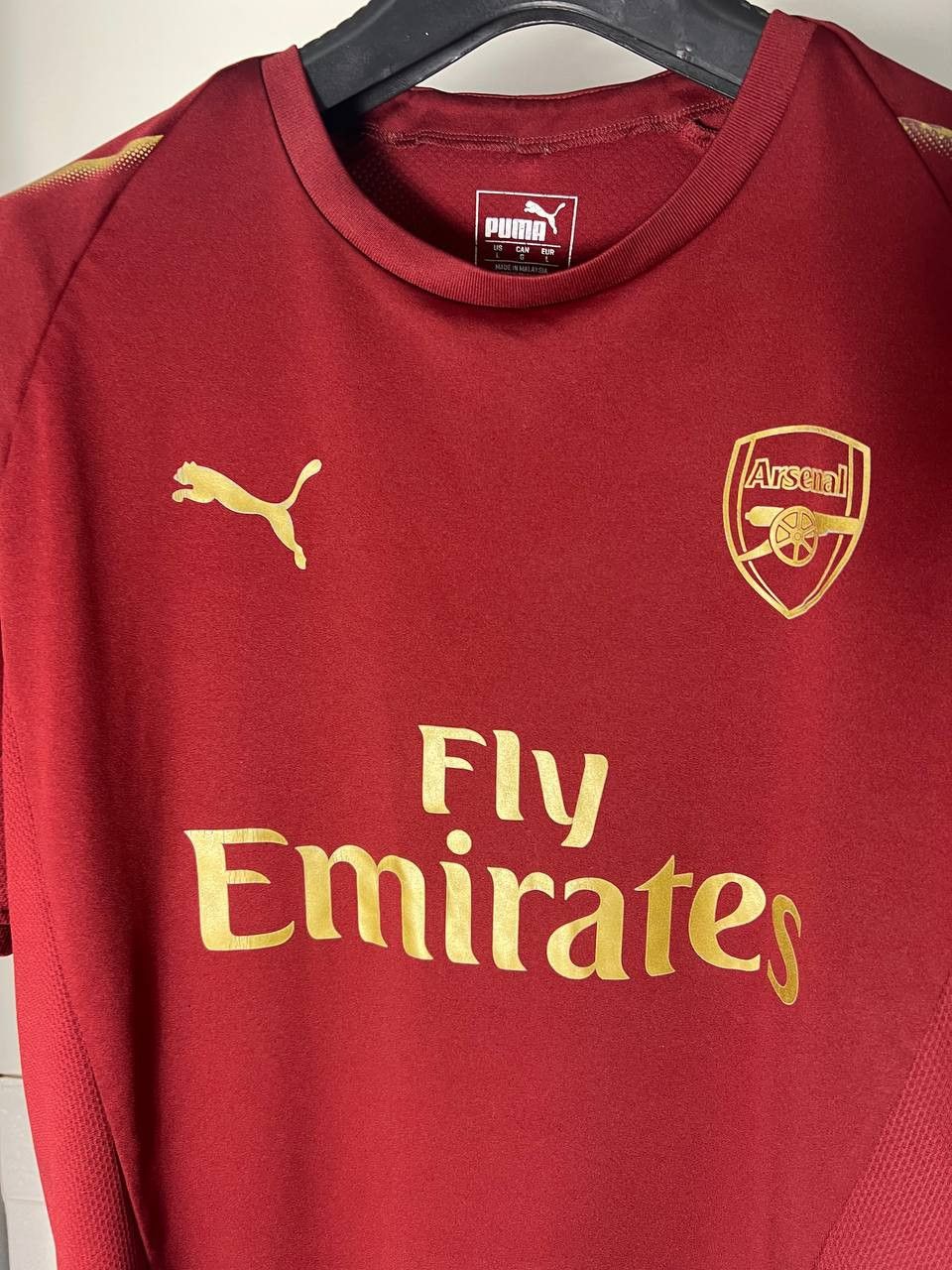 Puma VINTAGE PUMA FC ARSENAL LONDON ENGLAND SOCCER JERSEY RETRO Size US L / EU 52-54 / 3 - 2 Thumbnail