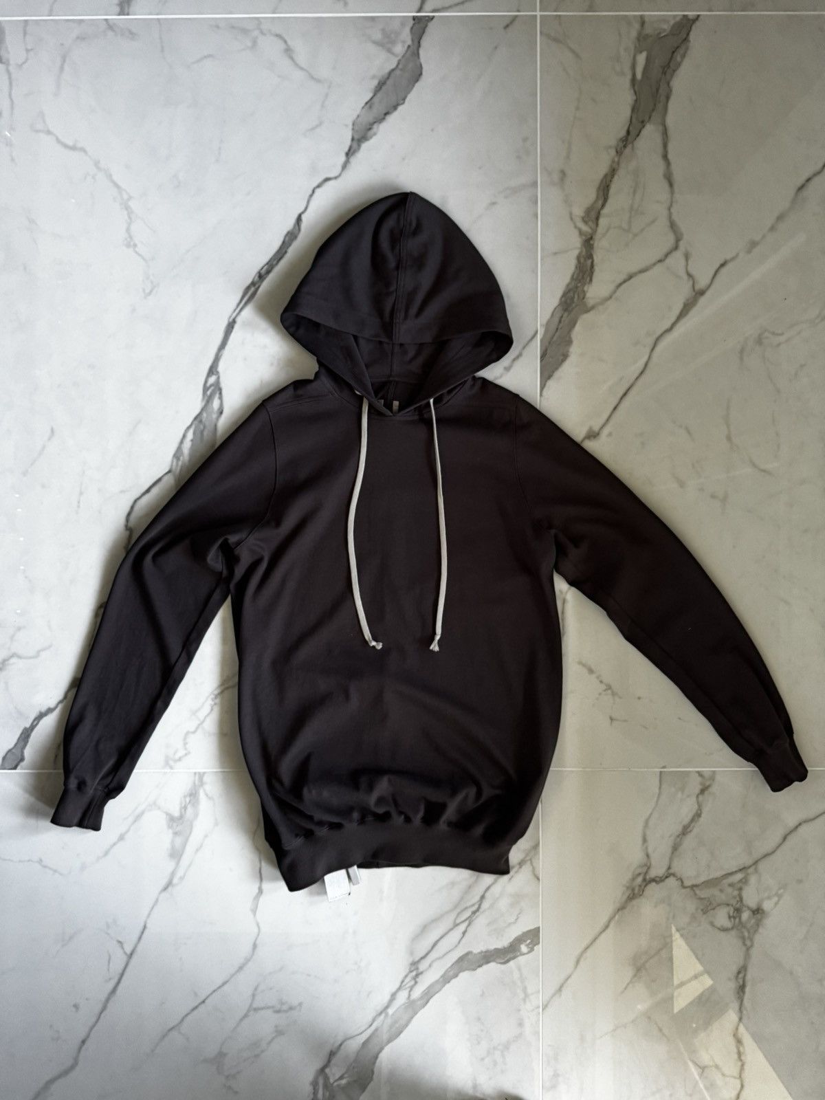 新品 Rick Owens Porterville FW24 Hood Dust Rick Owens Rick Owens Porterville F/W24 Dark Dust Hoodie | Grailed