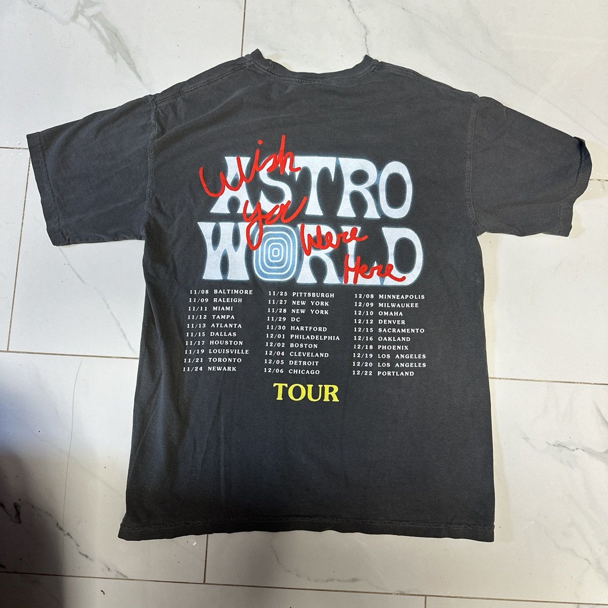 Travis Scott Travis Scott Cactus Jack “HorseHead Astroworld tour t-shirt Size US M / EU 48-50 / 2 - 2 Thumbnail