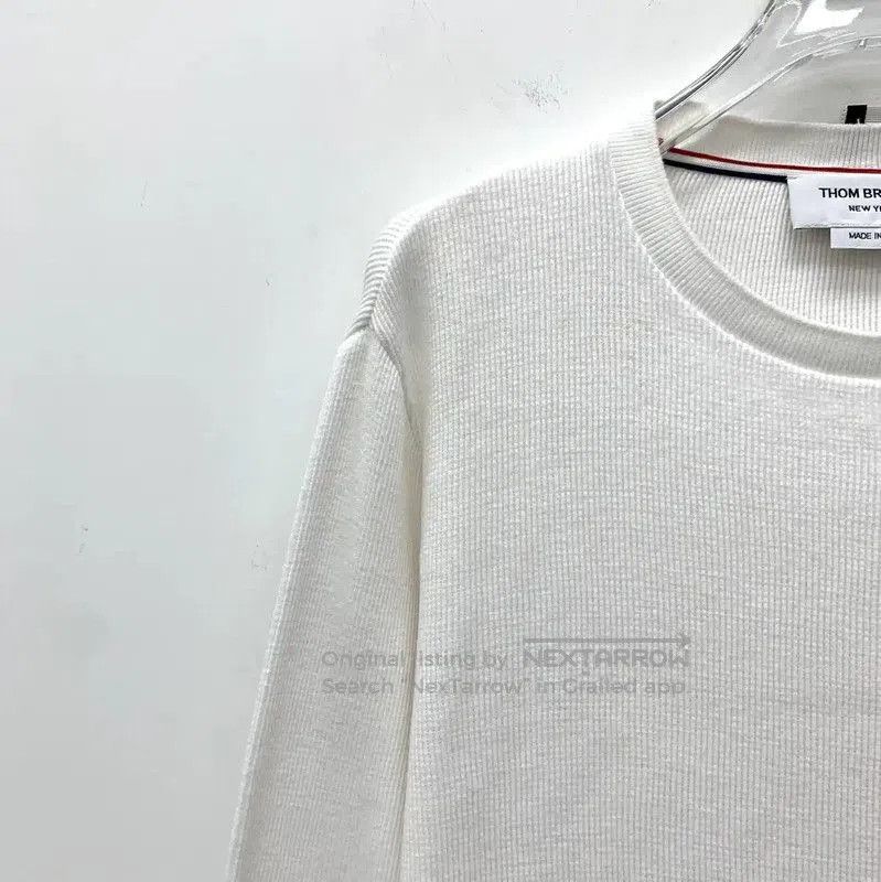 Thom Browne Thom Browne White Sweatshirt for Women . Size S / US 4 / IT 40 - 3 Thumbnail
