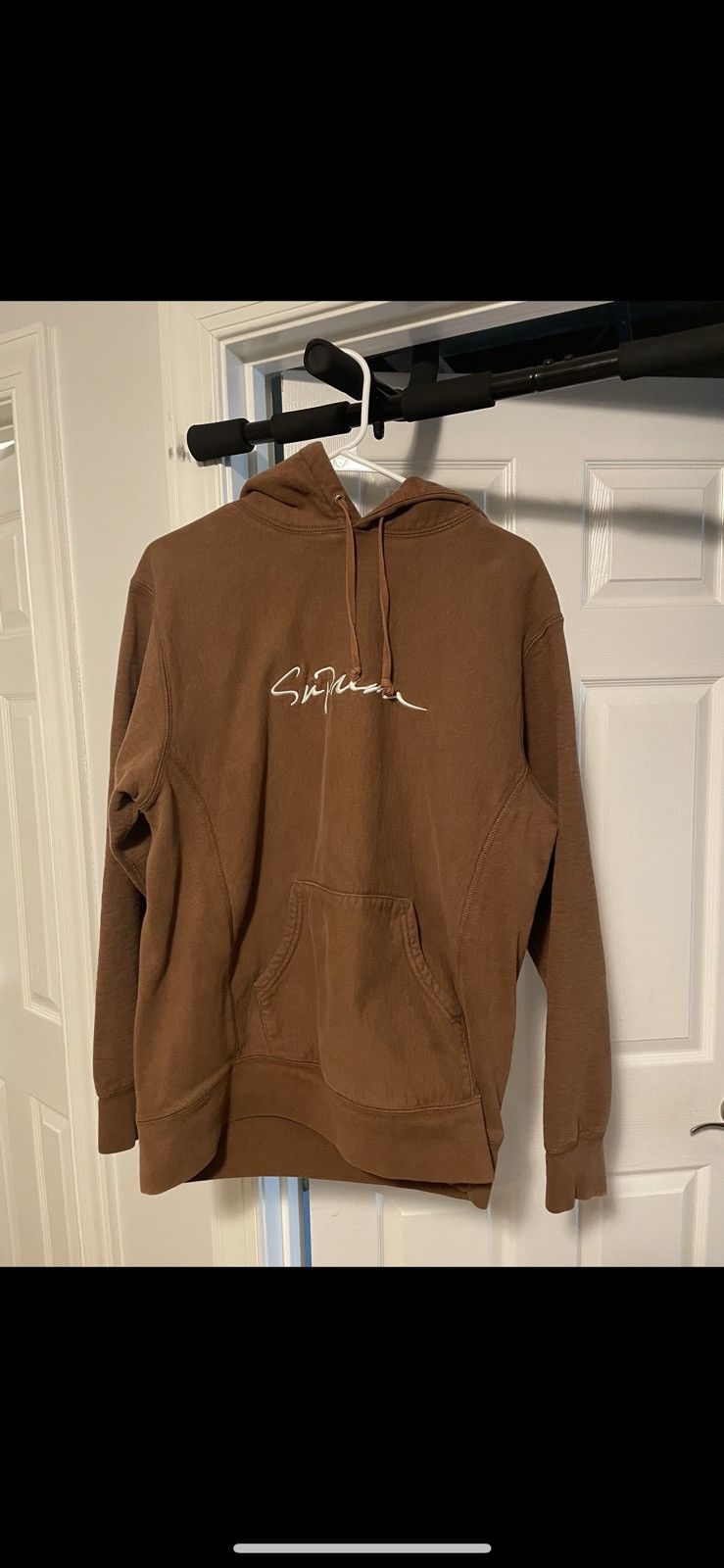 Supreme Supreme Classic Script Hooded Sweatshirt | Grailed