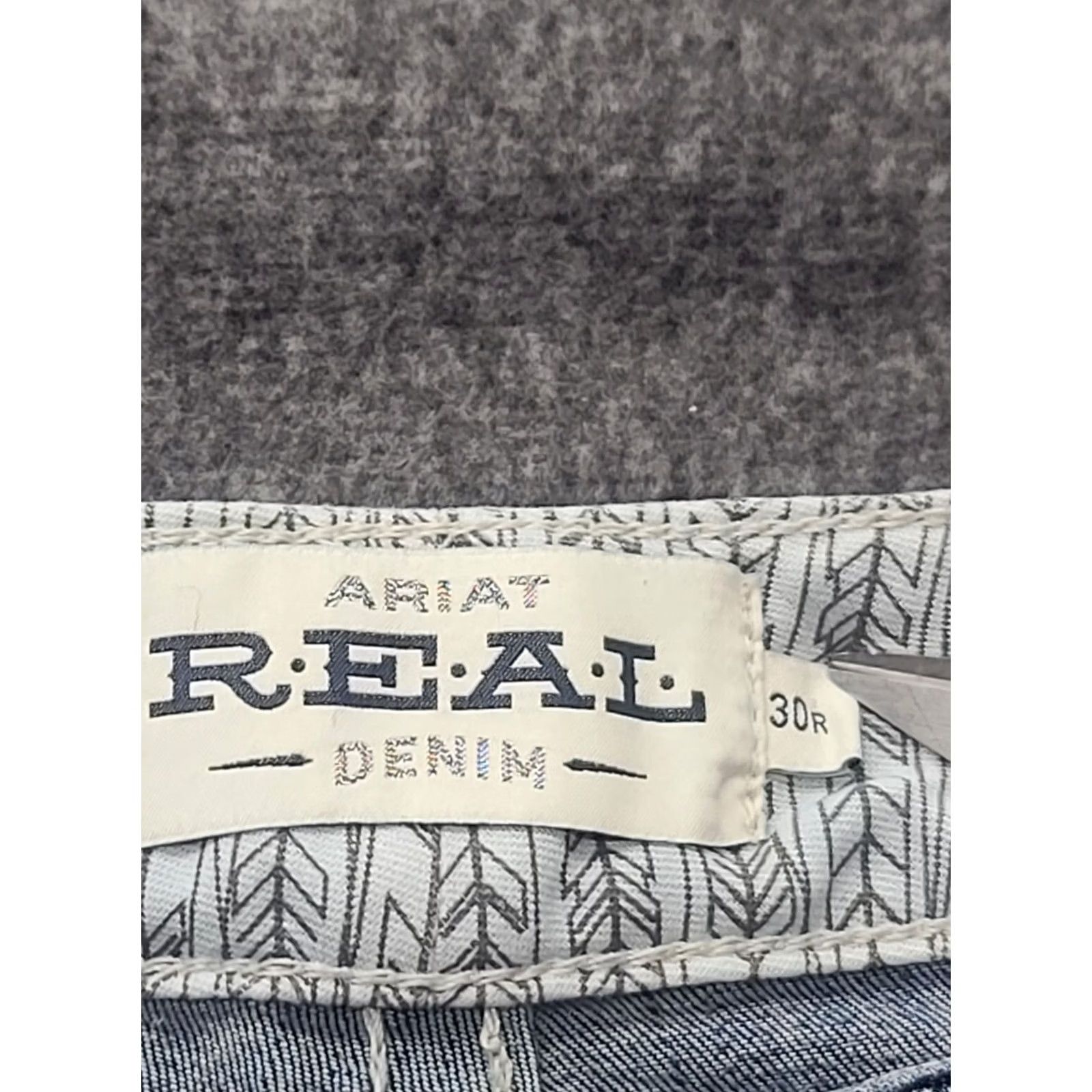 Ariat Ariat Real Denim Jeans Womens 30x32 Natalia Arrow Bootcut Mid Rise Riding Jeans Regular Blue Western Cowboy Ratchet? Size 30" / US 8 / IT 44 - 2 Thumbnail